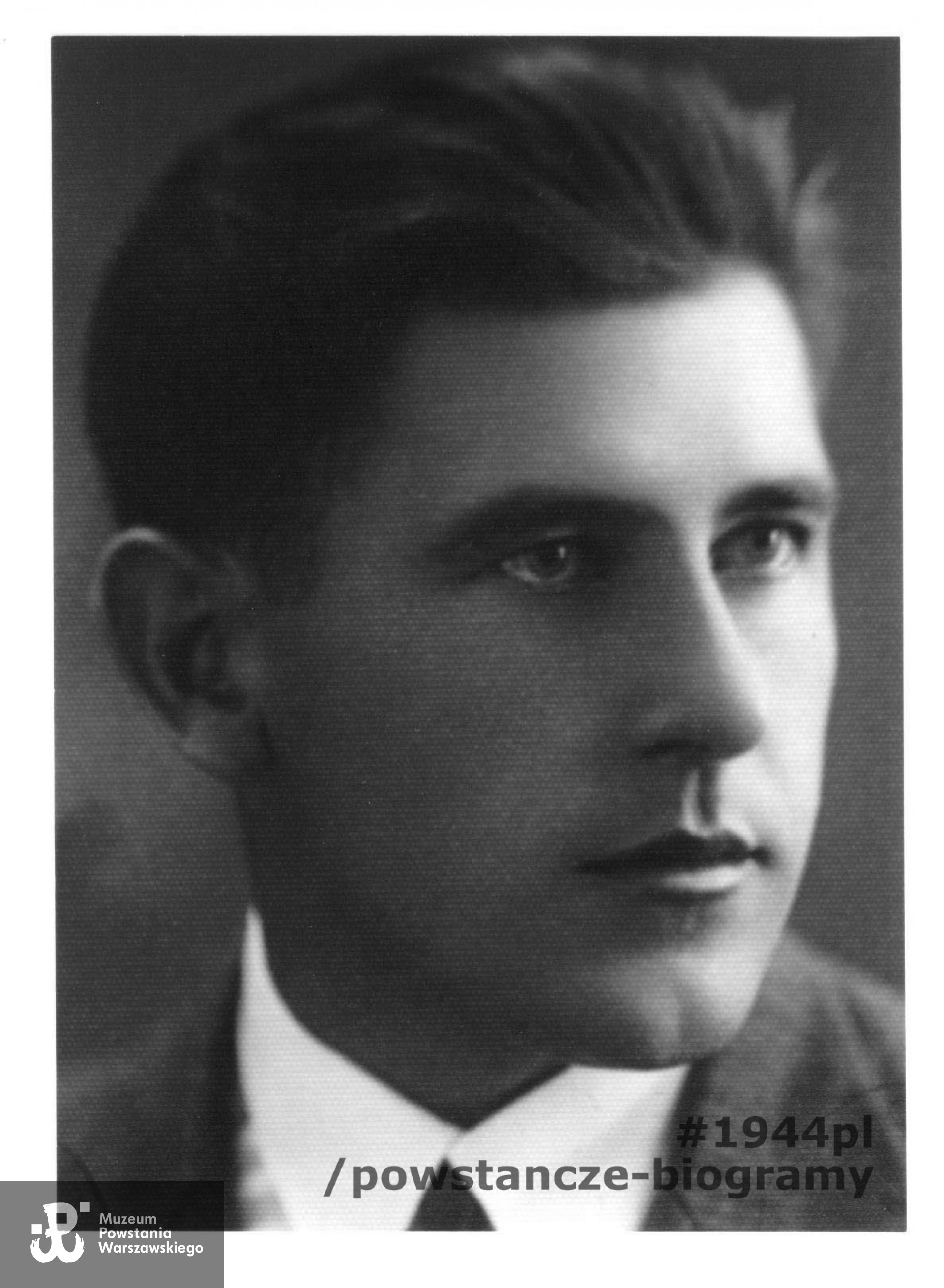 por. Władysław Rogowski "Sobótka" (1909-1944). Fot. - materiały do Słownika Uczestników PW - Pokój Kombatanta