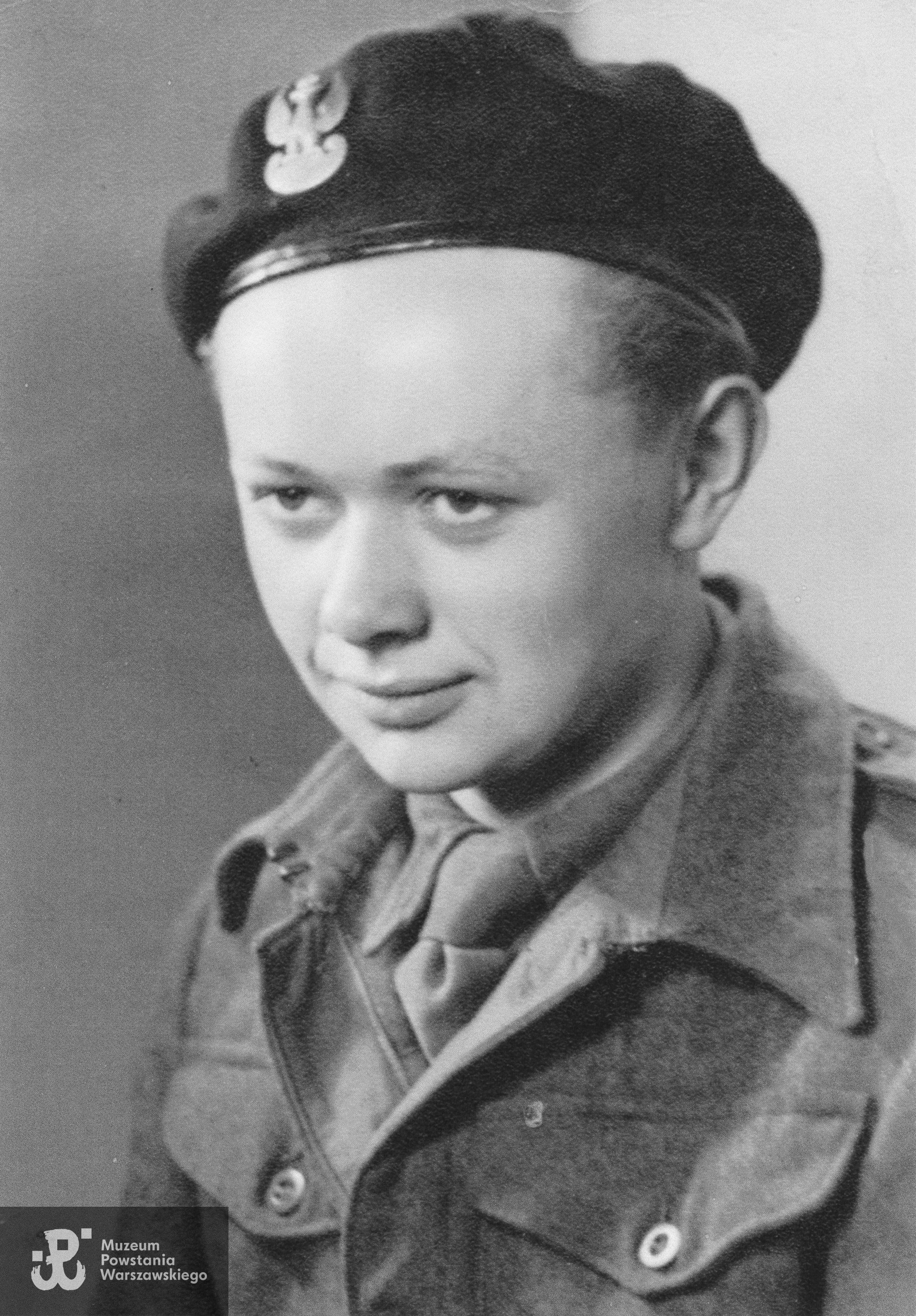 Aleksander Dziedzic "Ryś" (1928-2023). Fot. materiały do Słownika Uczestników Powstania Warszawskiego - Pokój Kombatanta MPW