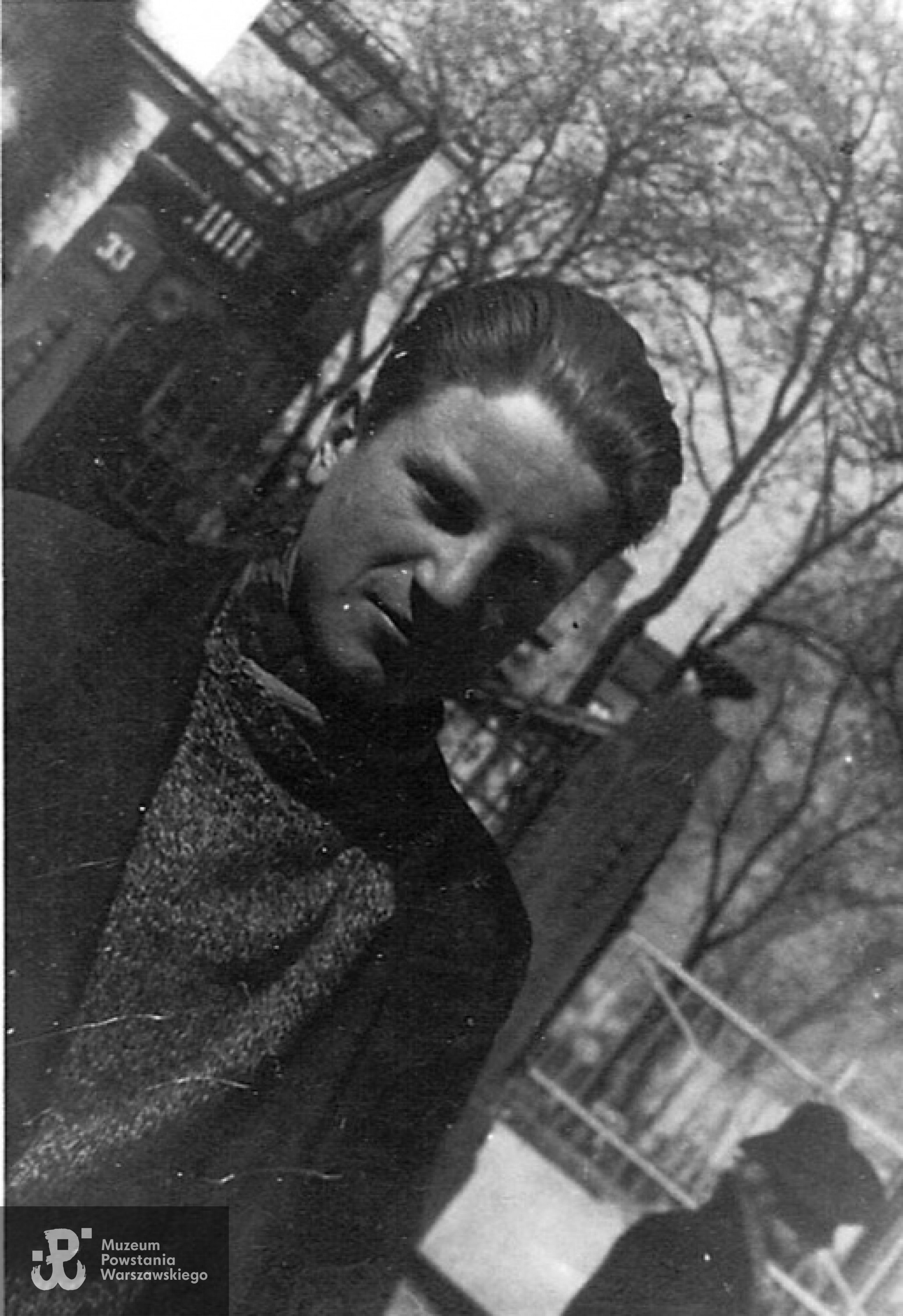 Jacek Myszkowski w latach okupacji.