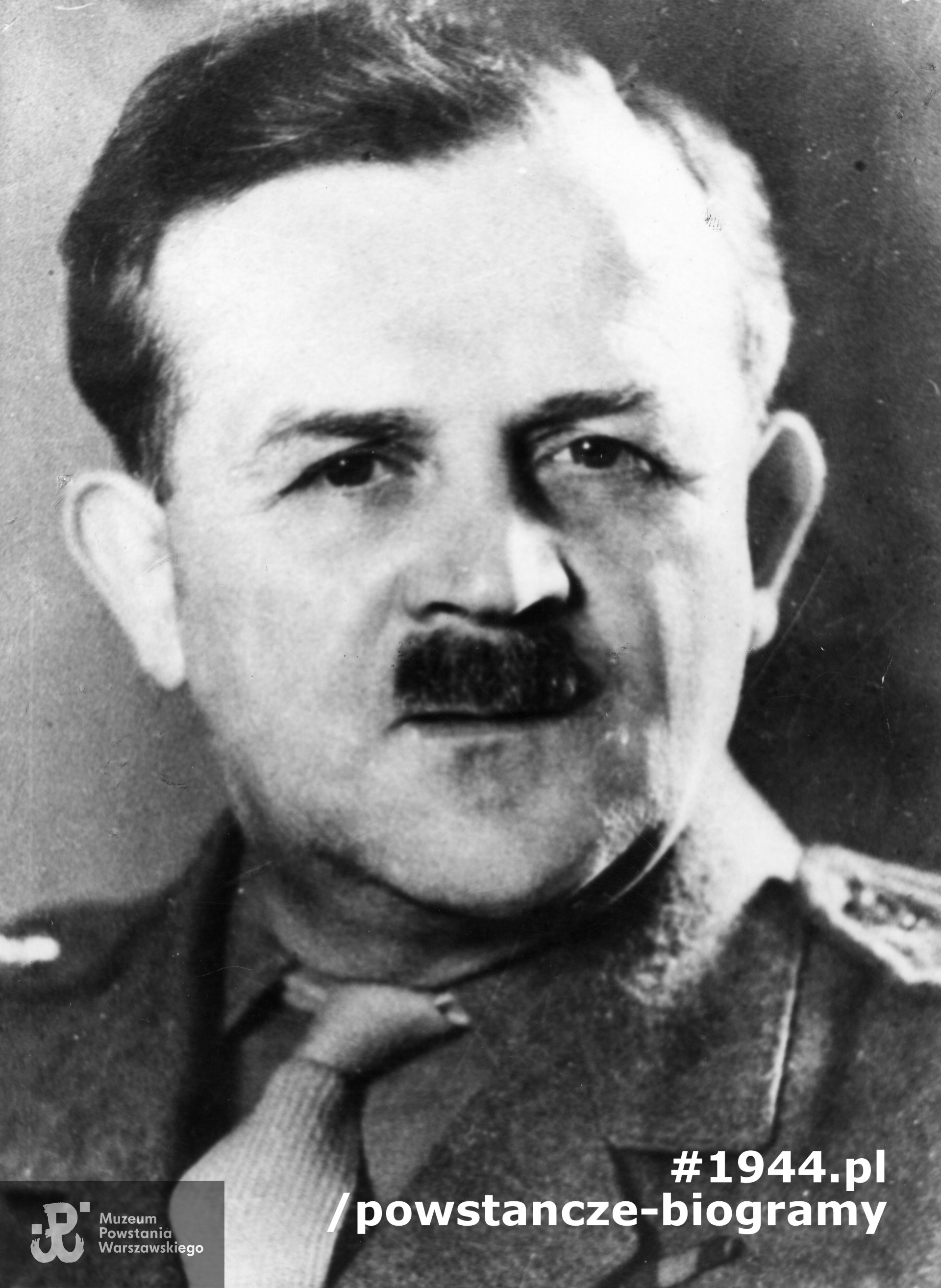 Mieczysław Roman Niedzielski "Żywiciel" (1897-1980). Fot. portretowa ze zbiorów Muzeum Powstania Warszawskiego, sygn.  MPW-IK/3130