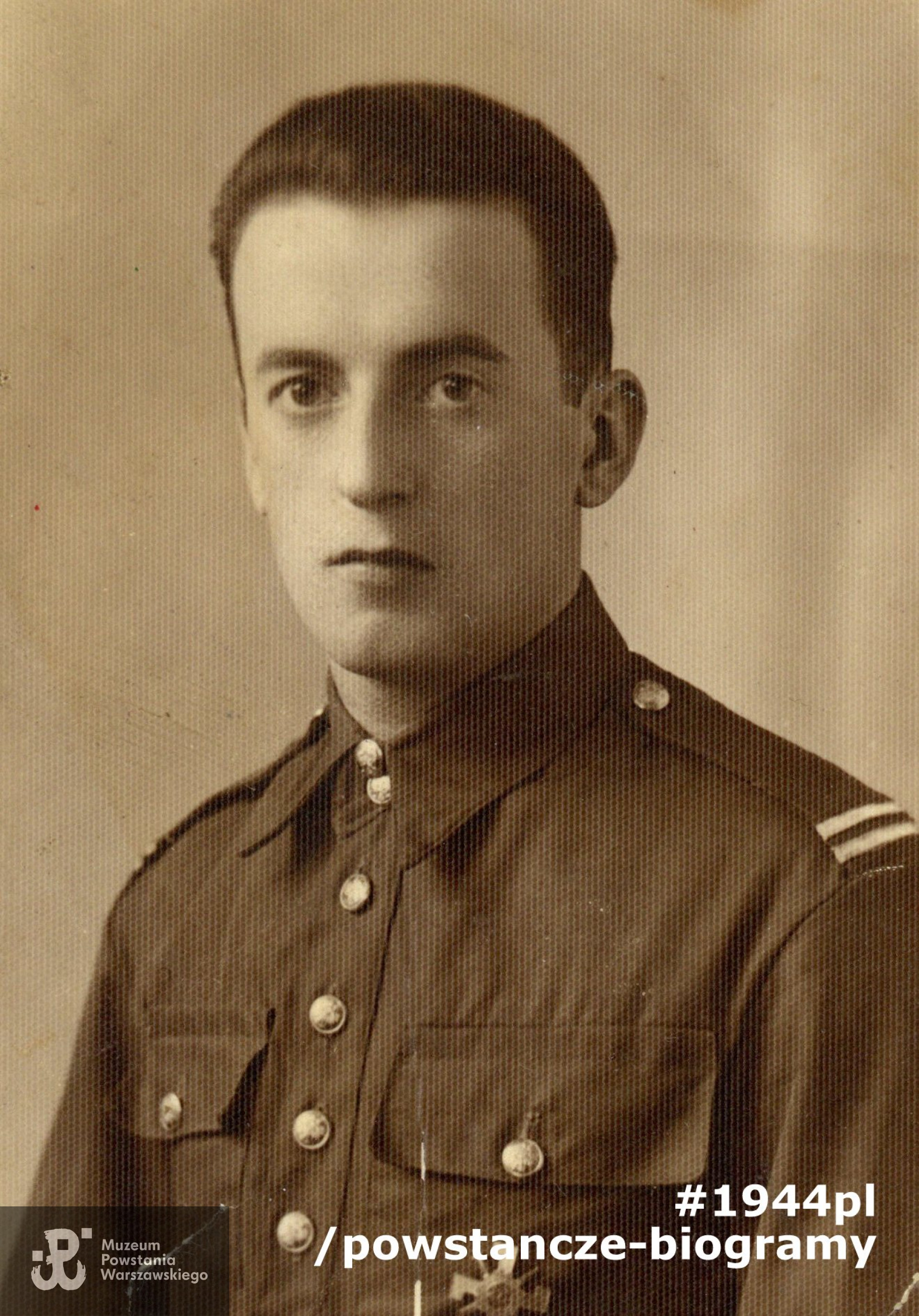 Stefan Gagaszka "Stefan". Fot. z archiwum rodzinnego p. Adama Gagaszki, syna.