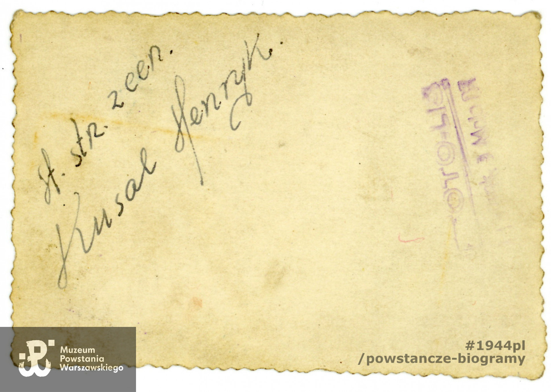  Fotografia ze zbiorów rodzinnych córki, p. Moniki Czarnecki