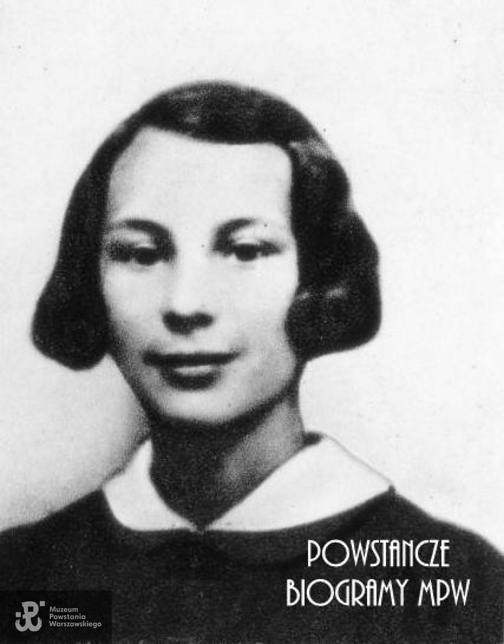 Zofia Janicka "Balbina". Fot. materiały do Słownika Uczestników PW