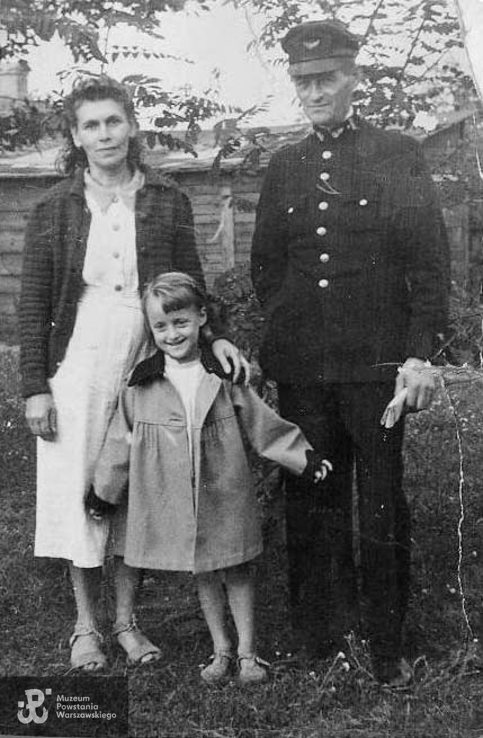 Lucjusz Dzięgielewski z rodziną.Fot. ze zbiorów rodzinnych córki