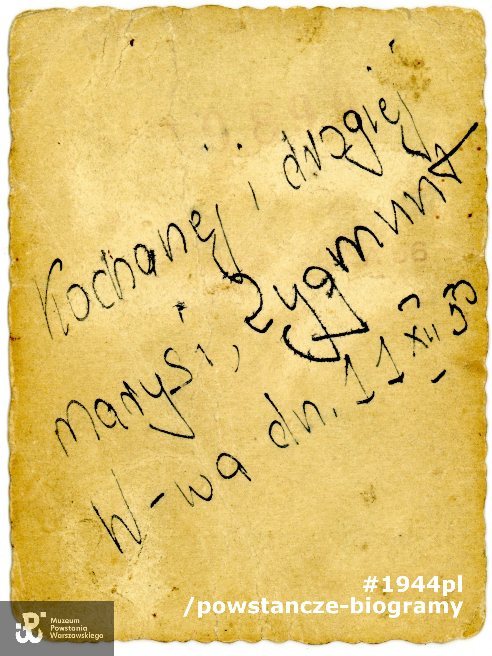 Fot. z archiwum rodzinnego p. Zygmunta i Tomasza Rudzińskich