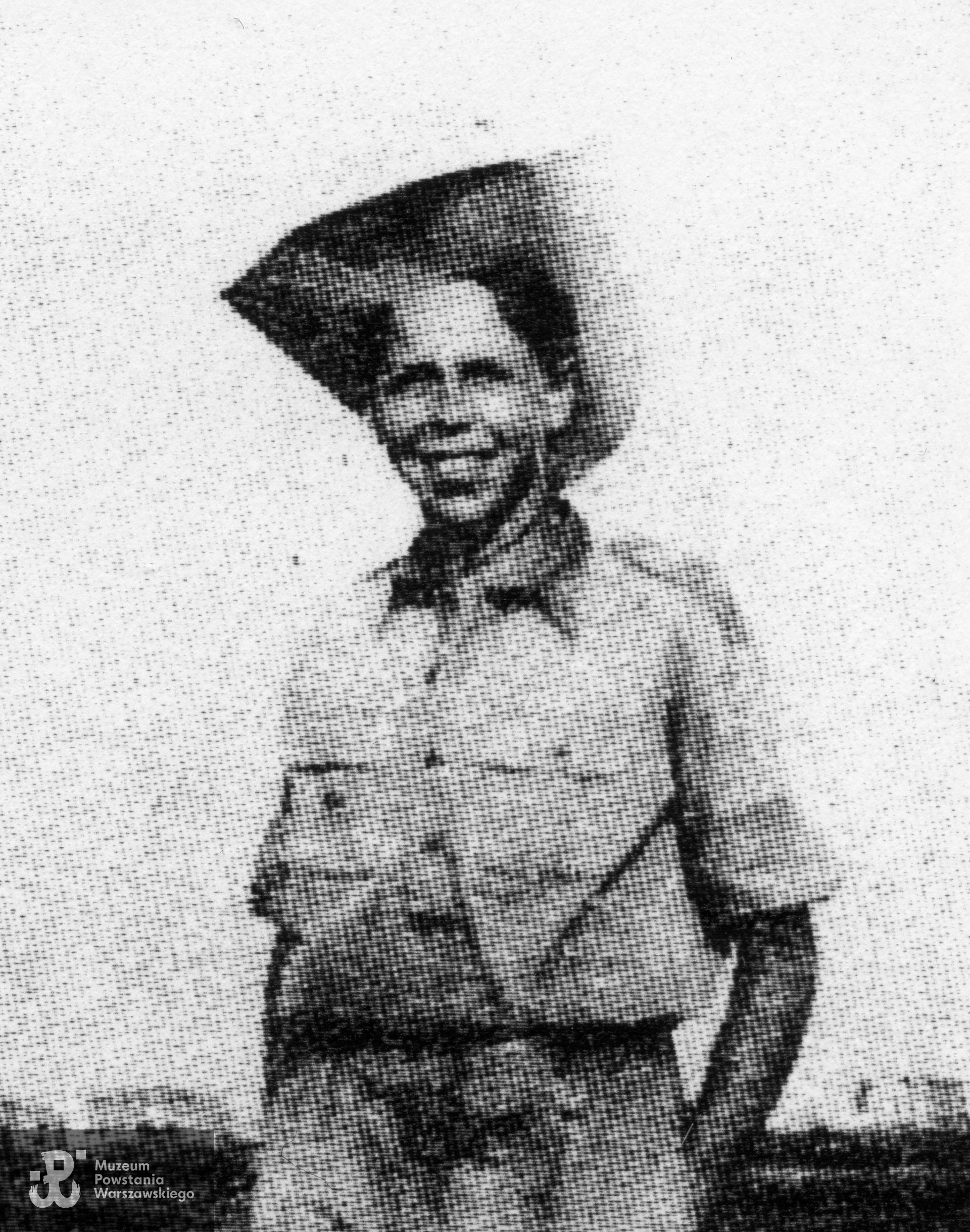 kpr. Stanisław Józef Saniewski "Zemsta" (1923-1944). Fot. ze zbiorów  Muzeum Powstania Warszawskiego - zbiór WIEPW