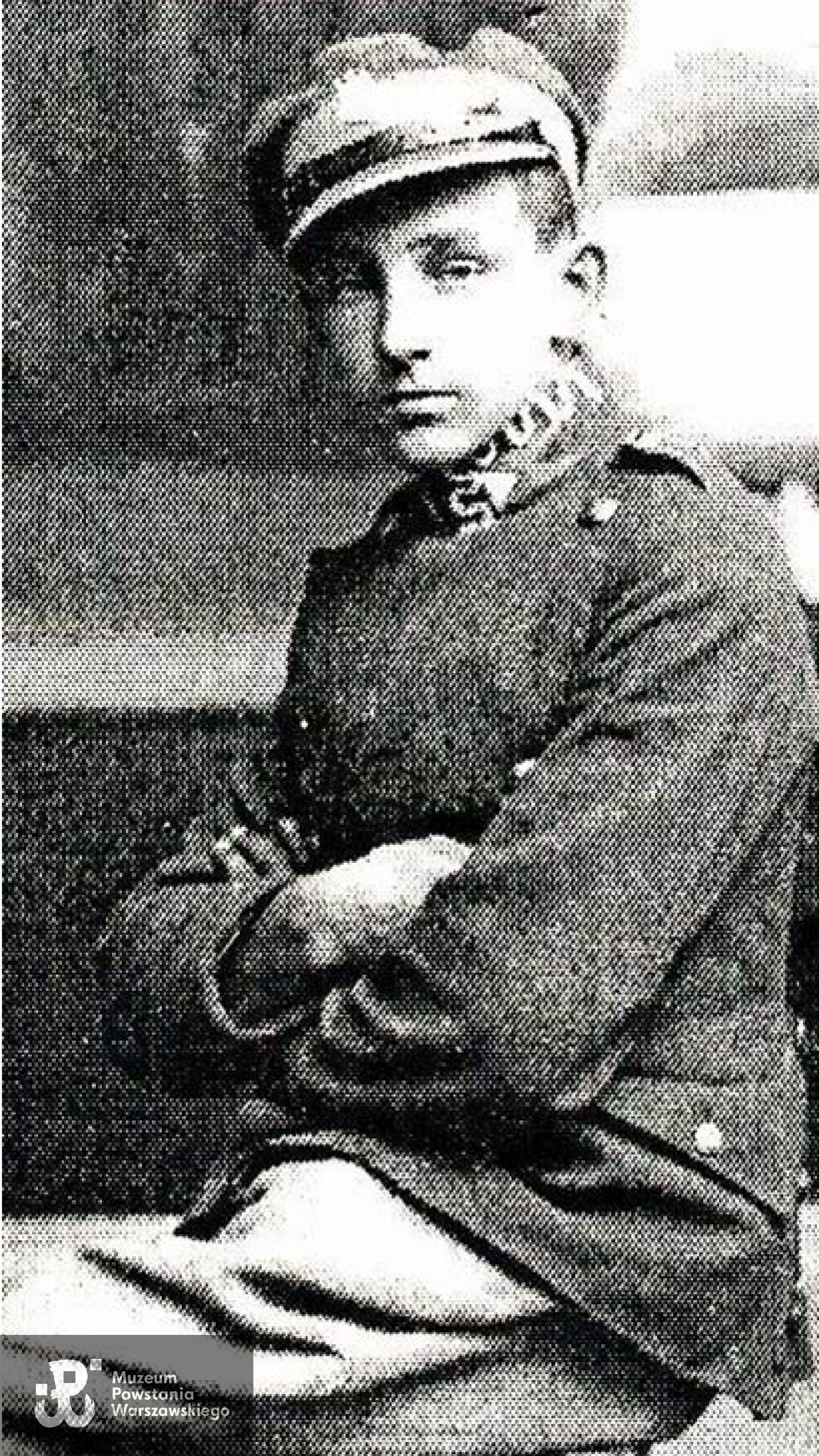 Jerzy Kamler w mundurze ułana 7. Pułku Ułanów Lubelskich - rok 1920