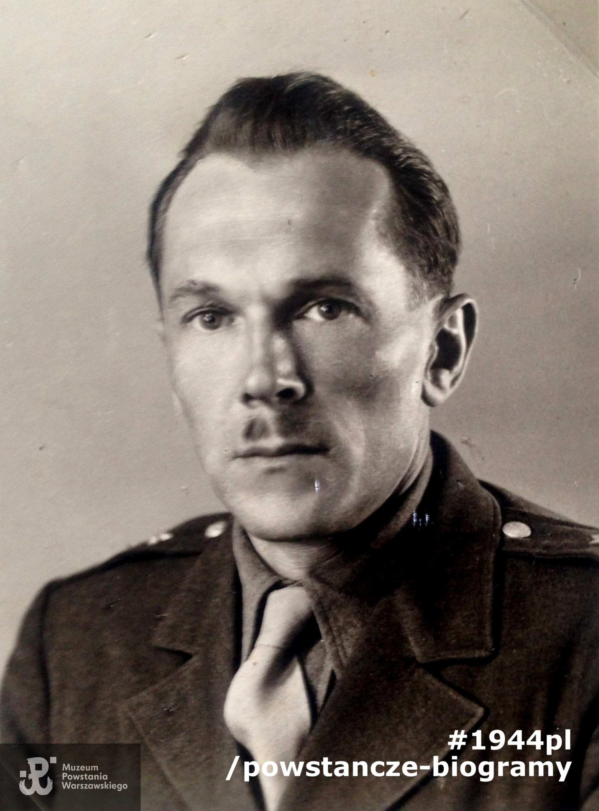 por. Roman Szwarc "Huragan" (1906-1966). Fot. ze zbiorów rodzinnych, skan udostępnił wnuk, p. Paweł Cabanowski