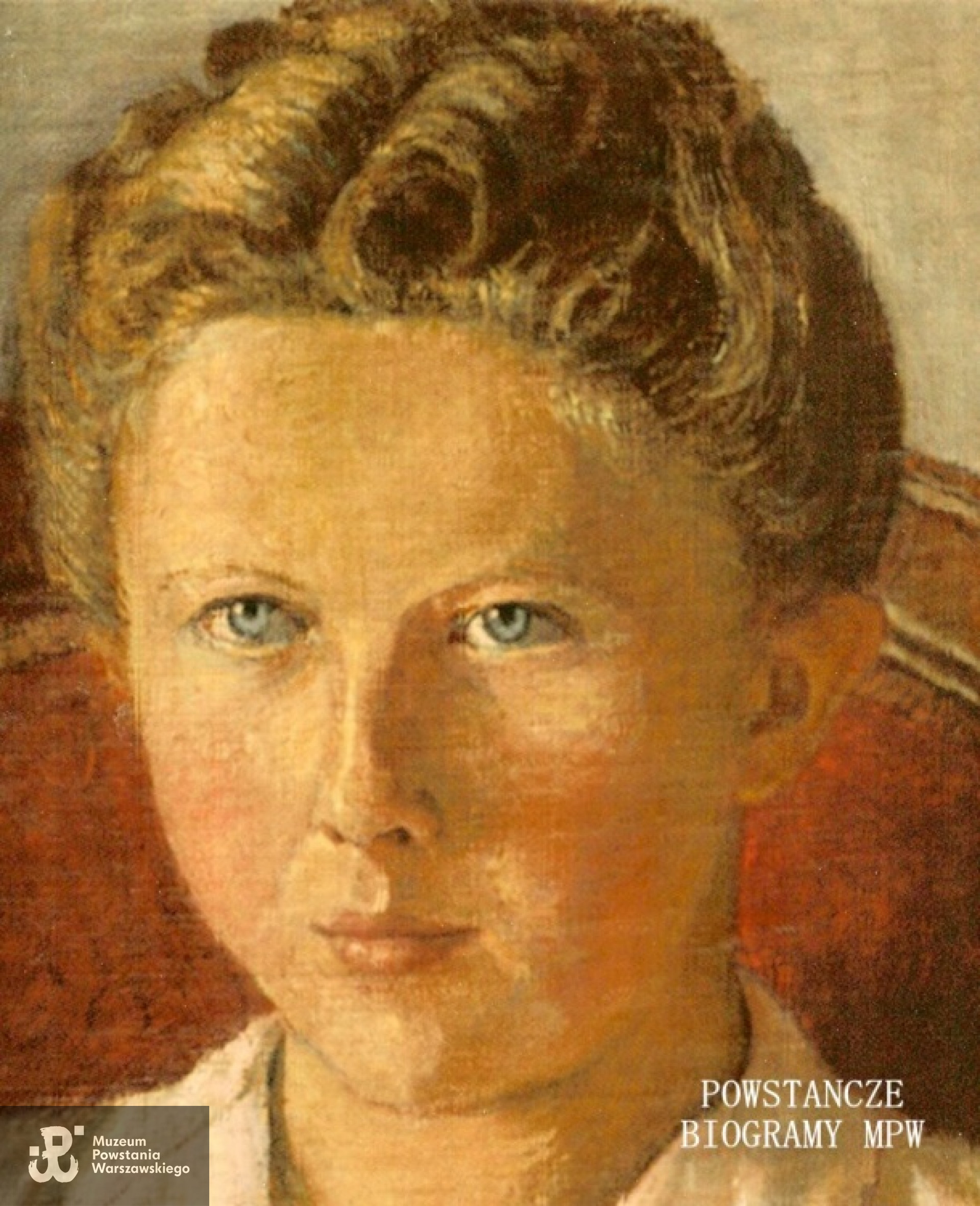 Portret Teresy Kobyłeckiej - z archiwum rodzinnego udostępnił p.  Bob Tatarski.