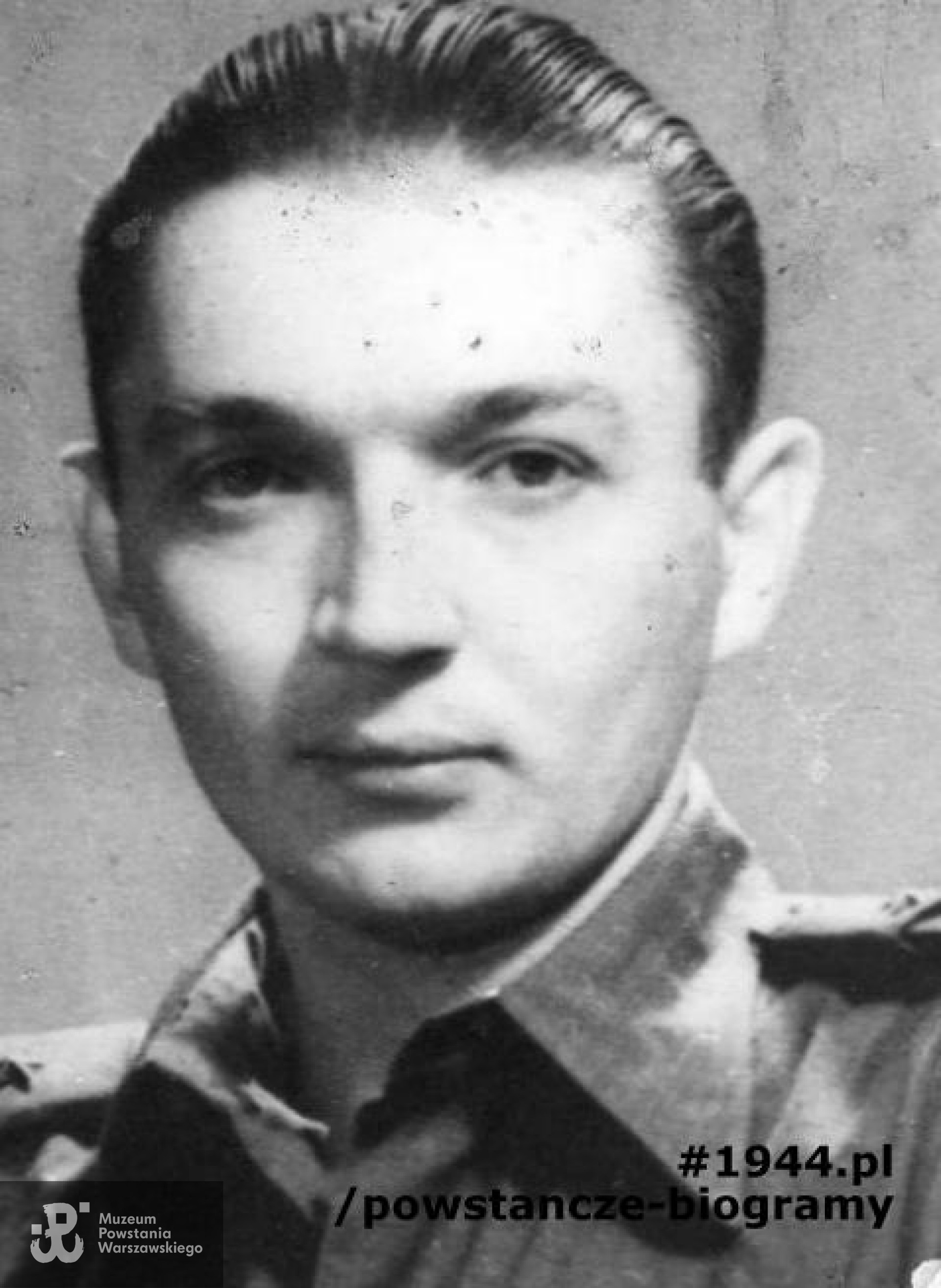 ppor. Henryk Rusinowski ps. "Huragan" (1919-2000). Fot. materiały do Słownika Biograficznego Uczestników PW