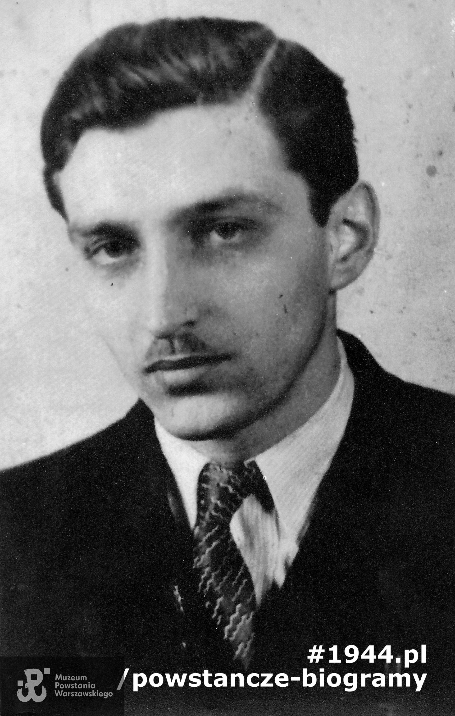 ppor. Tadeusz Aleksander Budzanowski "Tum - junior", "Tumek" (1922-1950). Fot. archiwum rodzinne