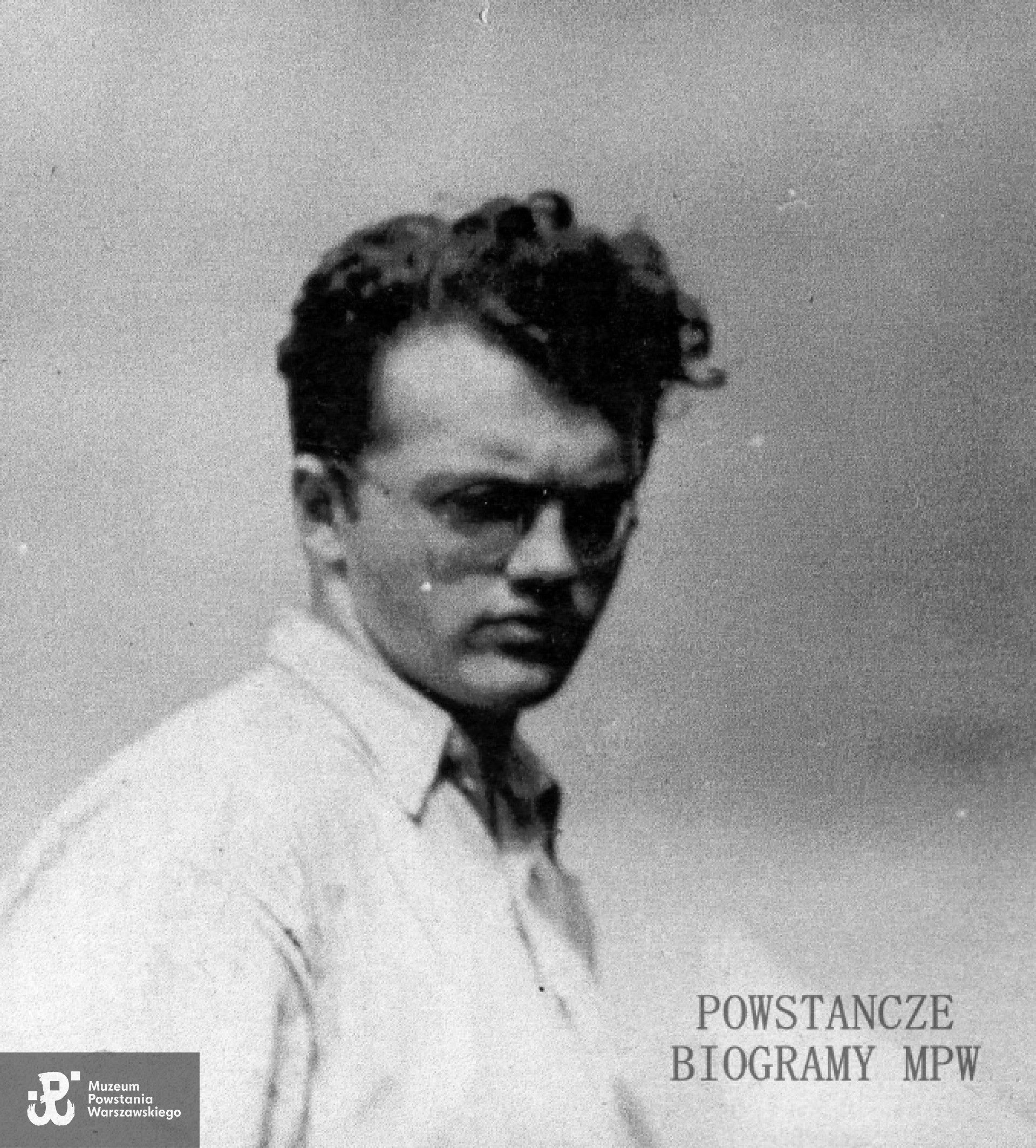 Witold przed Powstaniem Warszawskim. Fot. z archiwum rodzinnego, udostępniła p. Ewa Płońska - Hyjek