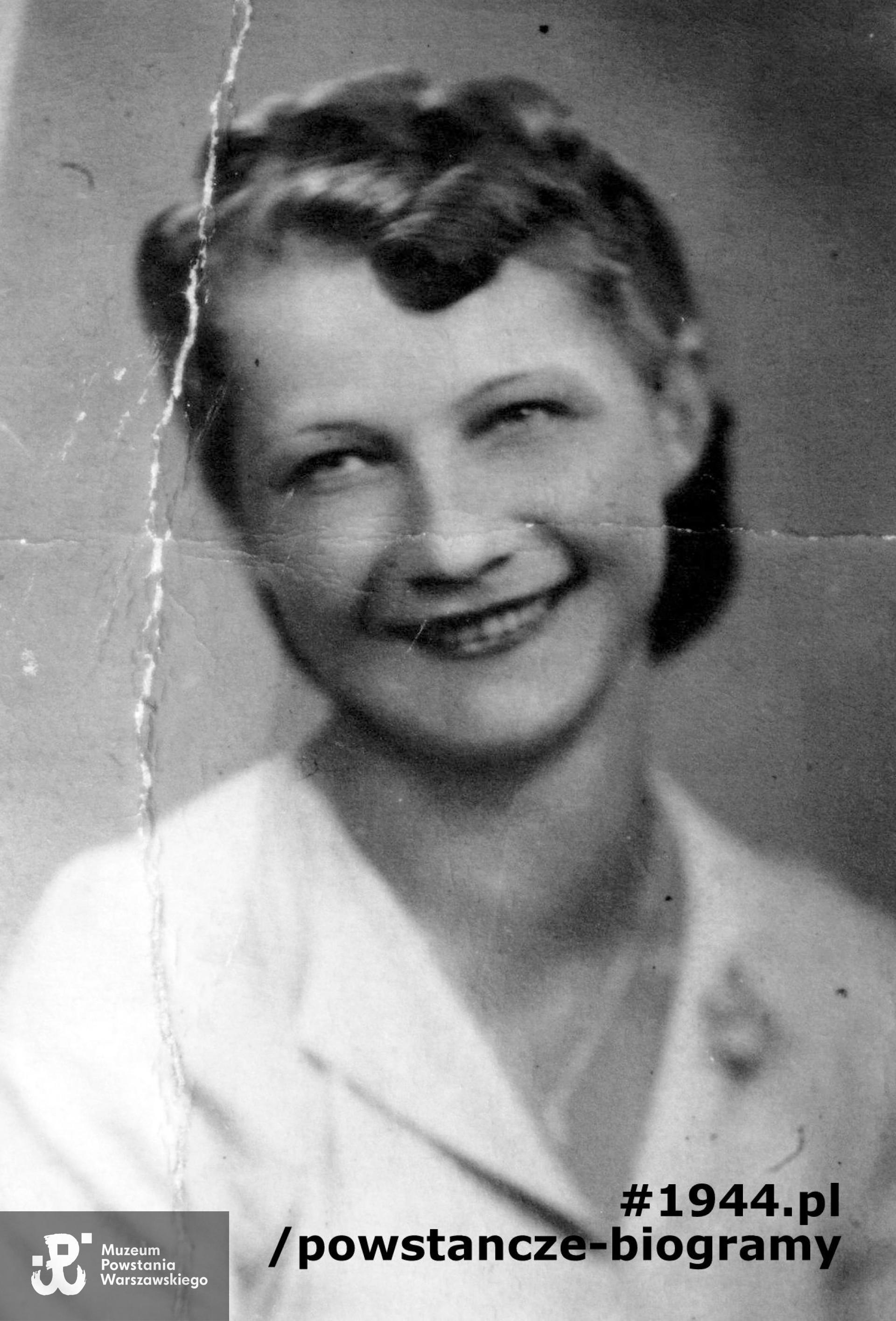 Ewa Wielogórska ps. "Wusia". Fot. z archiwum rodzinnego p. Doroty Pigan