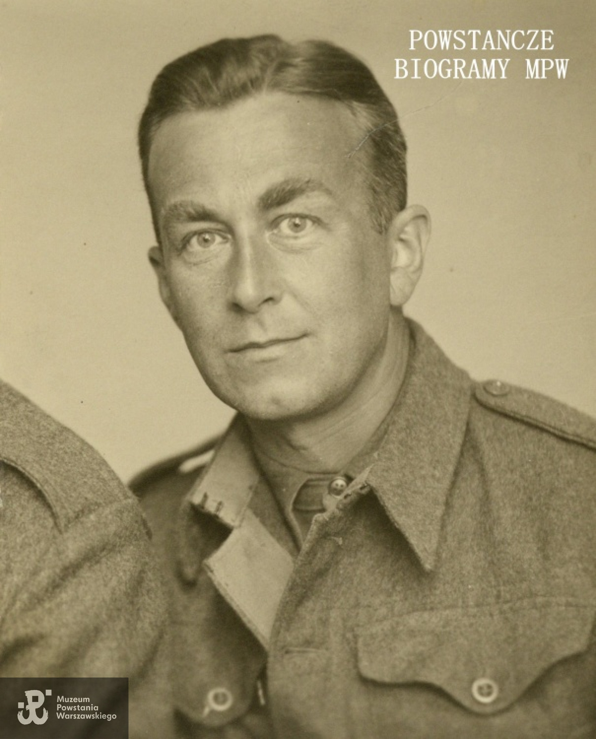 Alfred Józef Wellenger ps. "Mazur" (1906-1994). Fot. z archiwum rodzinnego Elżbiety Wellenger