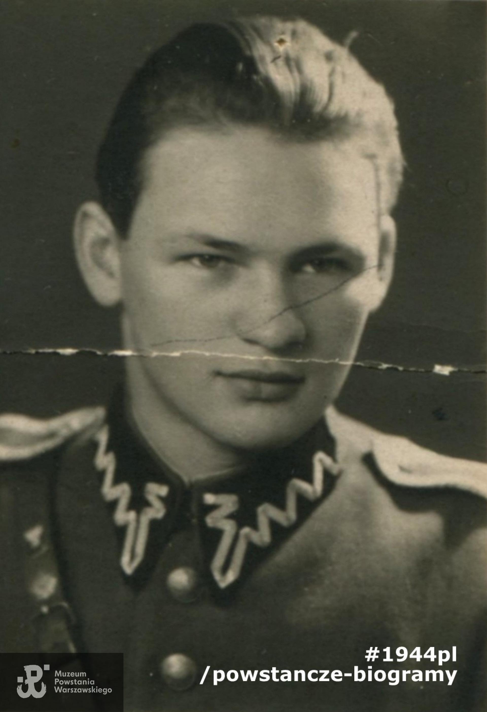 Stanisław Pliszczyński „Nikodem”. Fotografia portretowa z zasobu Pokoju Kombatanta MPW