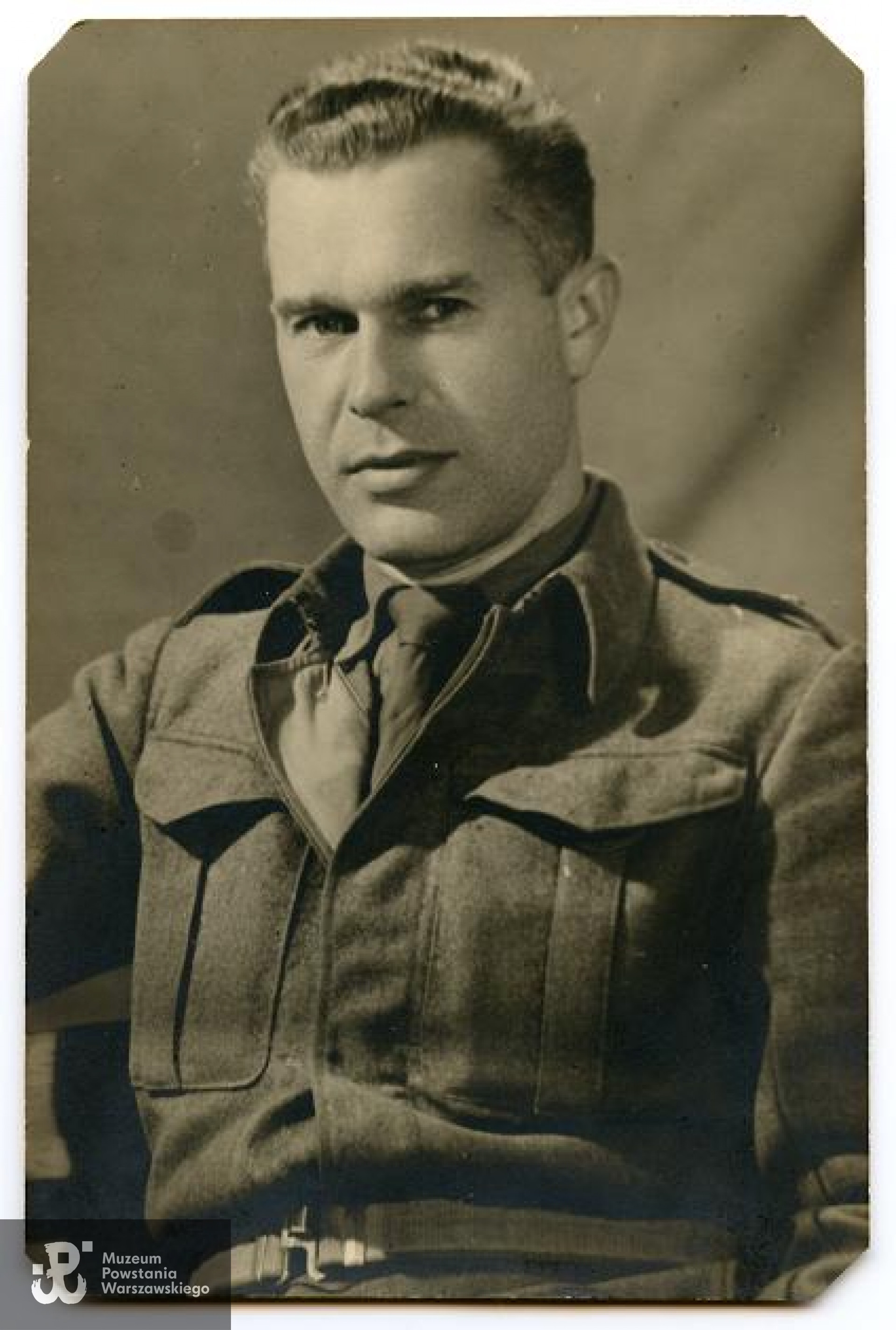 Edward Haubold, 1945 rok. Fot. AR MPW, także archiwum rodzinne.