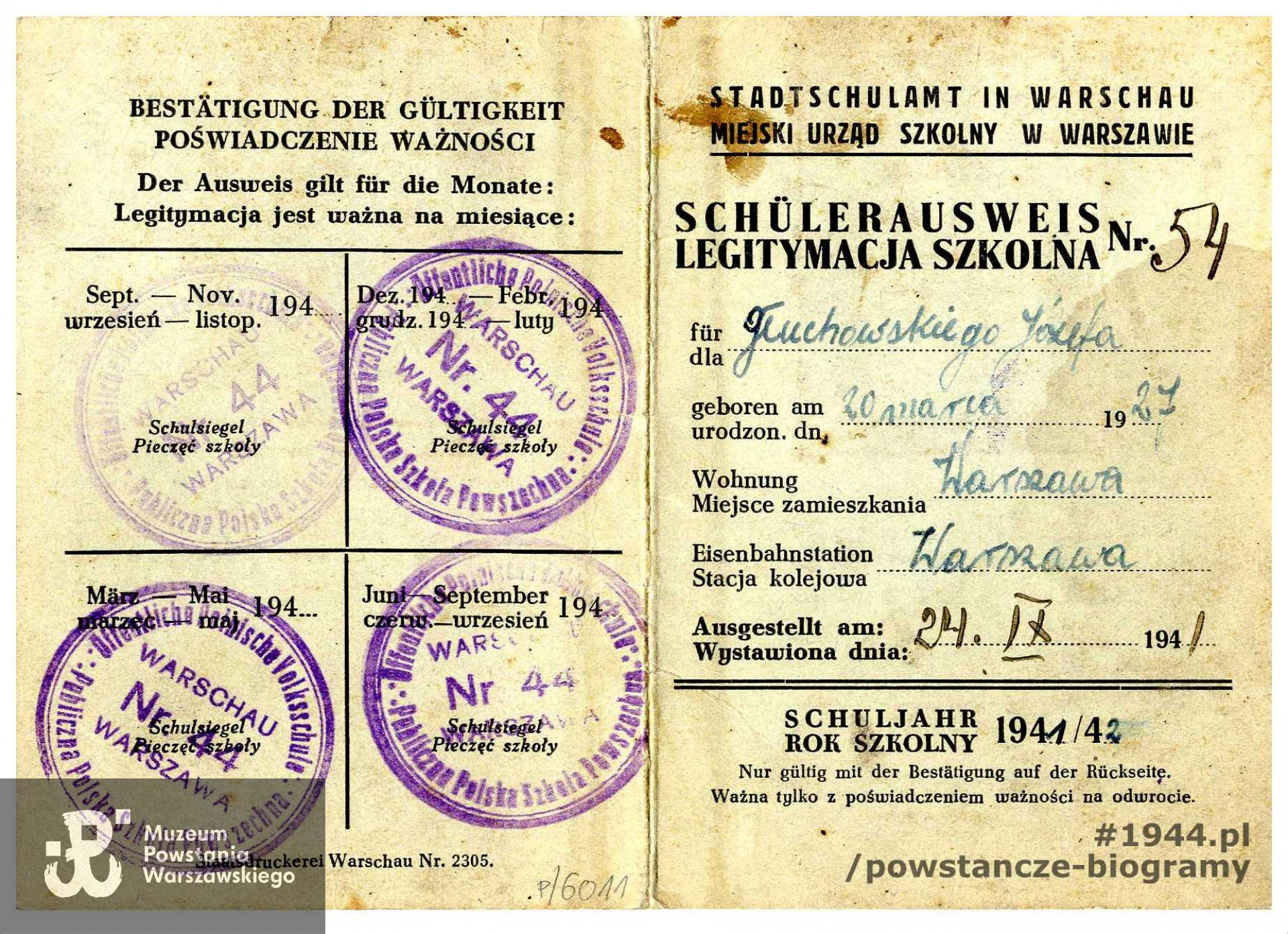 Ze zbiorów Muzeum Powstania Warszawskiego, sygn. P/6011