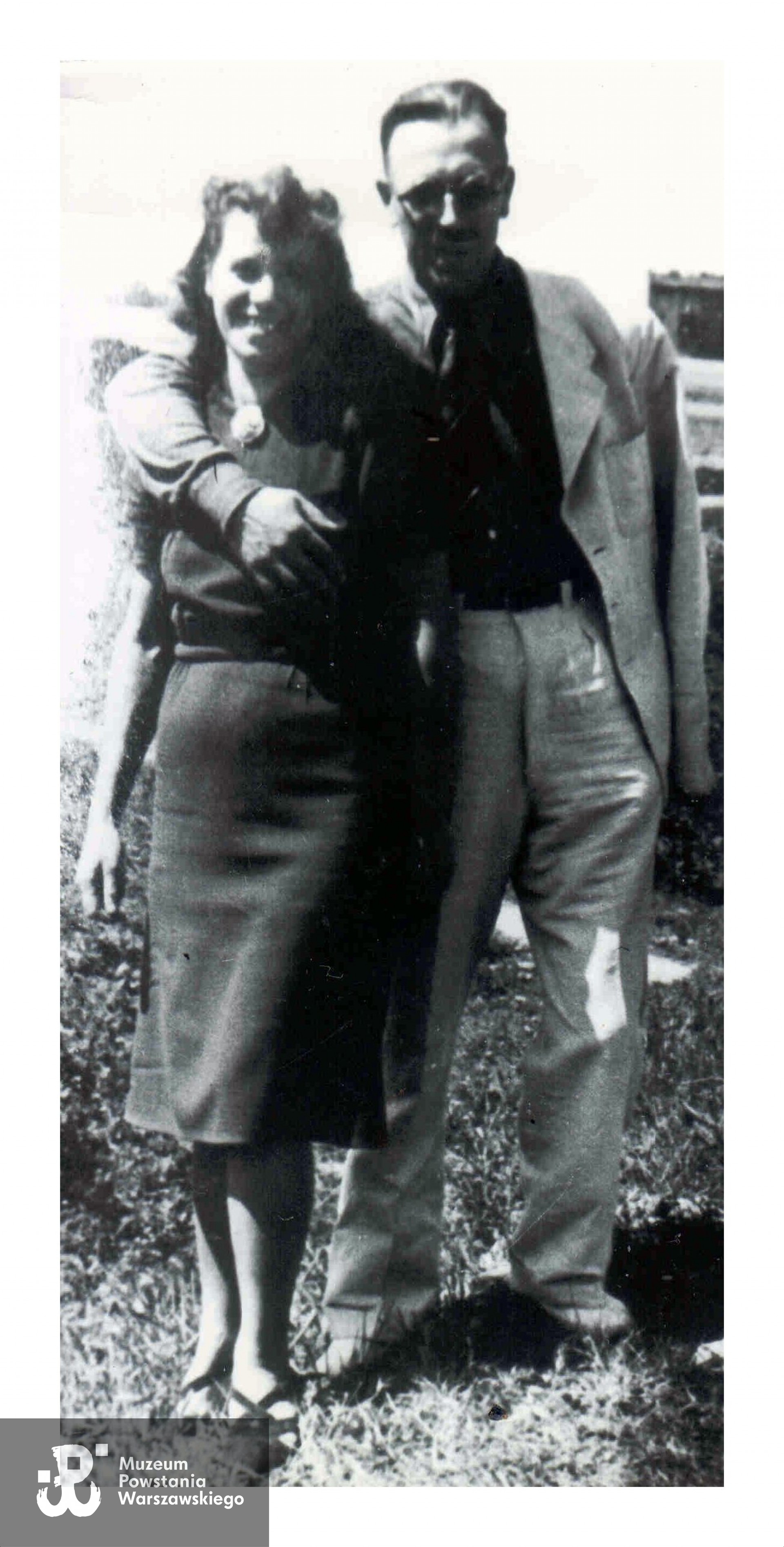 Henryk Trenks z żoną Janiną - Urlychów przed wybuchem wojny. Fot. ze zbiorów prywatnych, udostępniona przez p. Jolantę Kościuszko