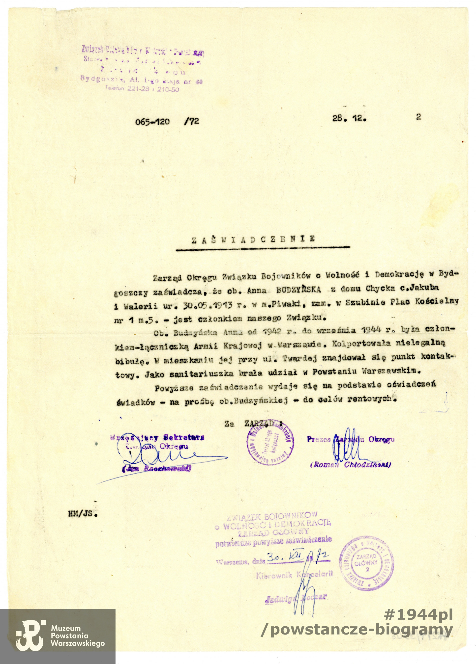 Ze zbiorów Muzeum Powstania Warszawskiego, sygn. P/9308