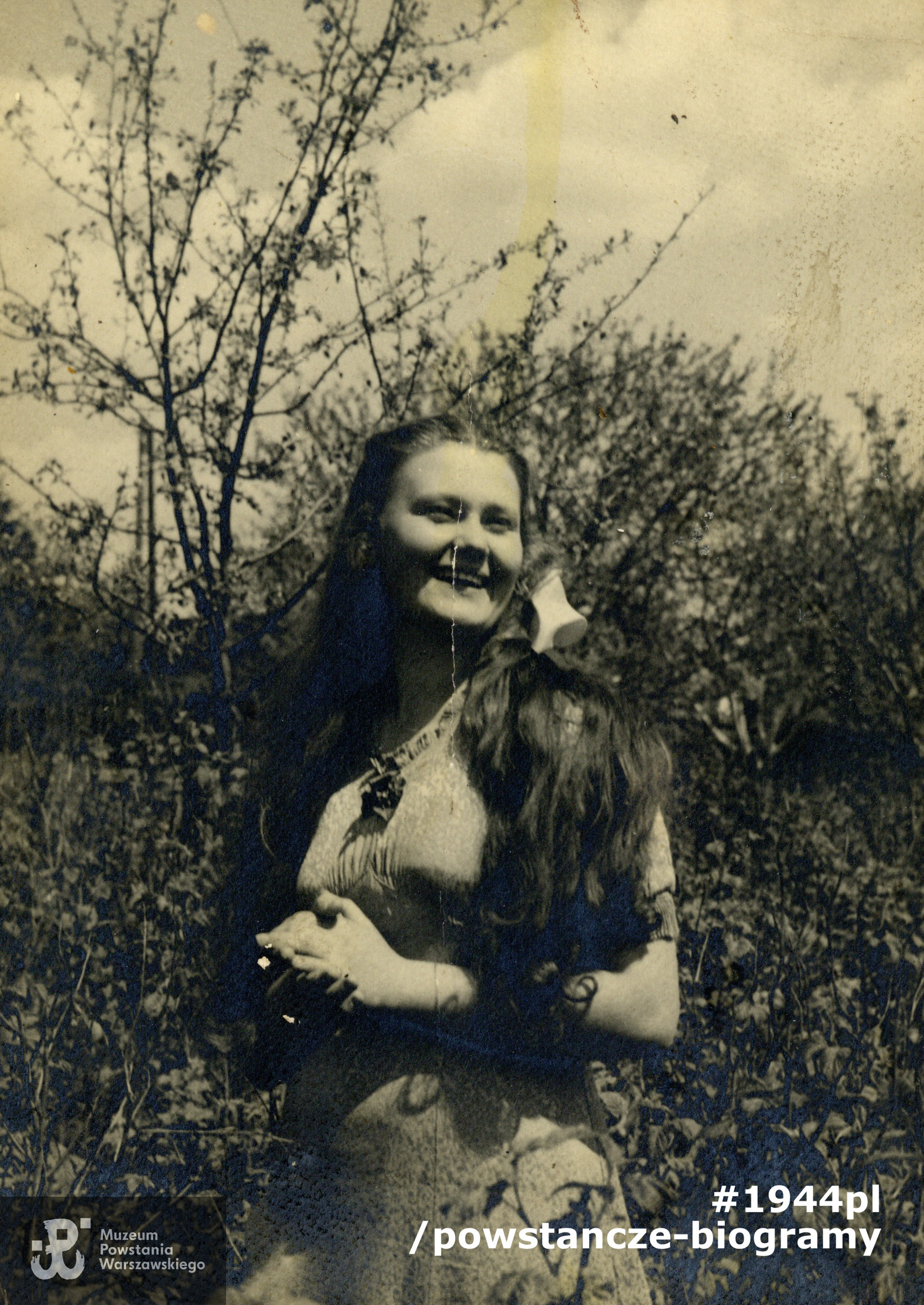 Zdjęcie wykonane przez Bohdana Szermera, kolegę z oddziału, uczestnika bitwy pod Pecicami. 1942 rok.  Fot. ze zbiorów  rodzinnych, udostępniła p. Agnieszka Nagalska z domu Riedel