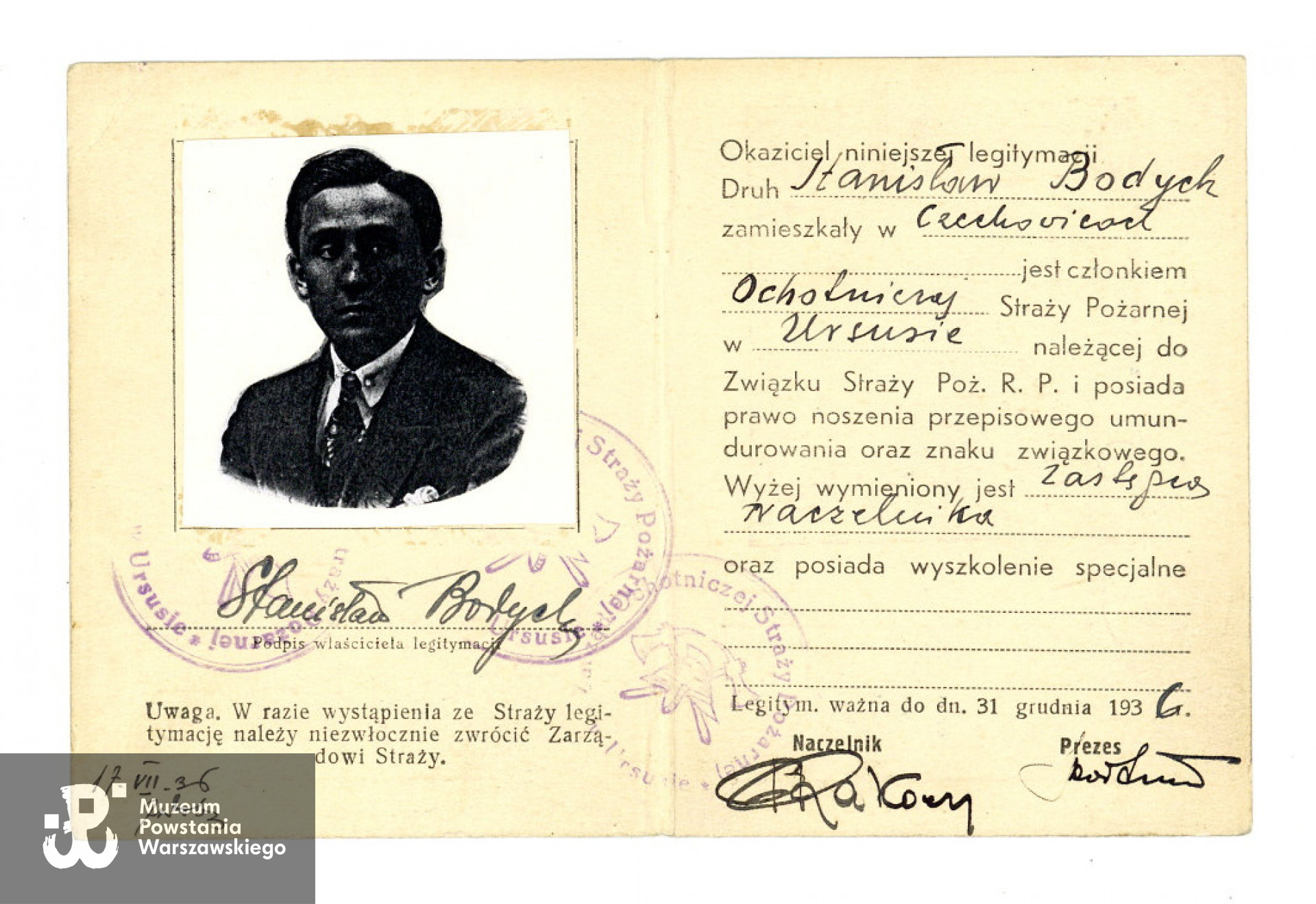 Ze zbiorów rodzinnych, udostępnił p. Tomasz Bodych, wnuk Powstańca