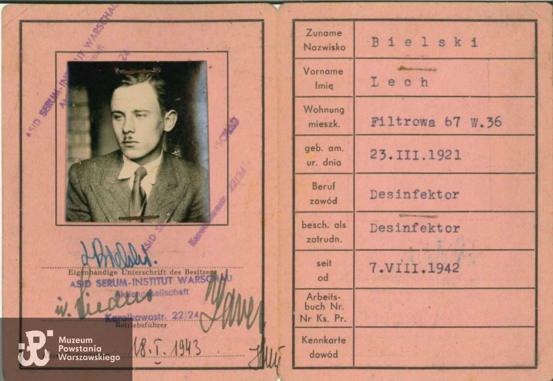 Fot. archiwum rodzinne / AR MPW