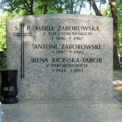 Cmentarz Powązkowski w Warszawie (Stare Powązki), kwatera 141, rząd 1, grób 1, źródło: https://mapa.um.warszawa.pl
