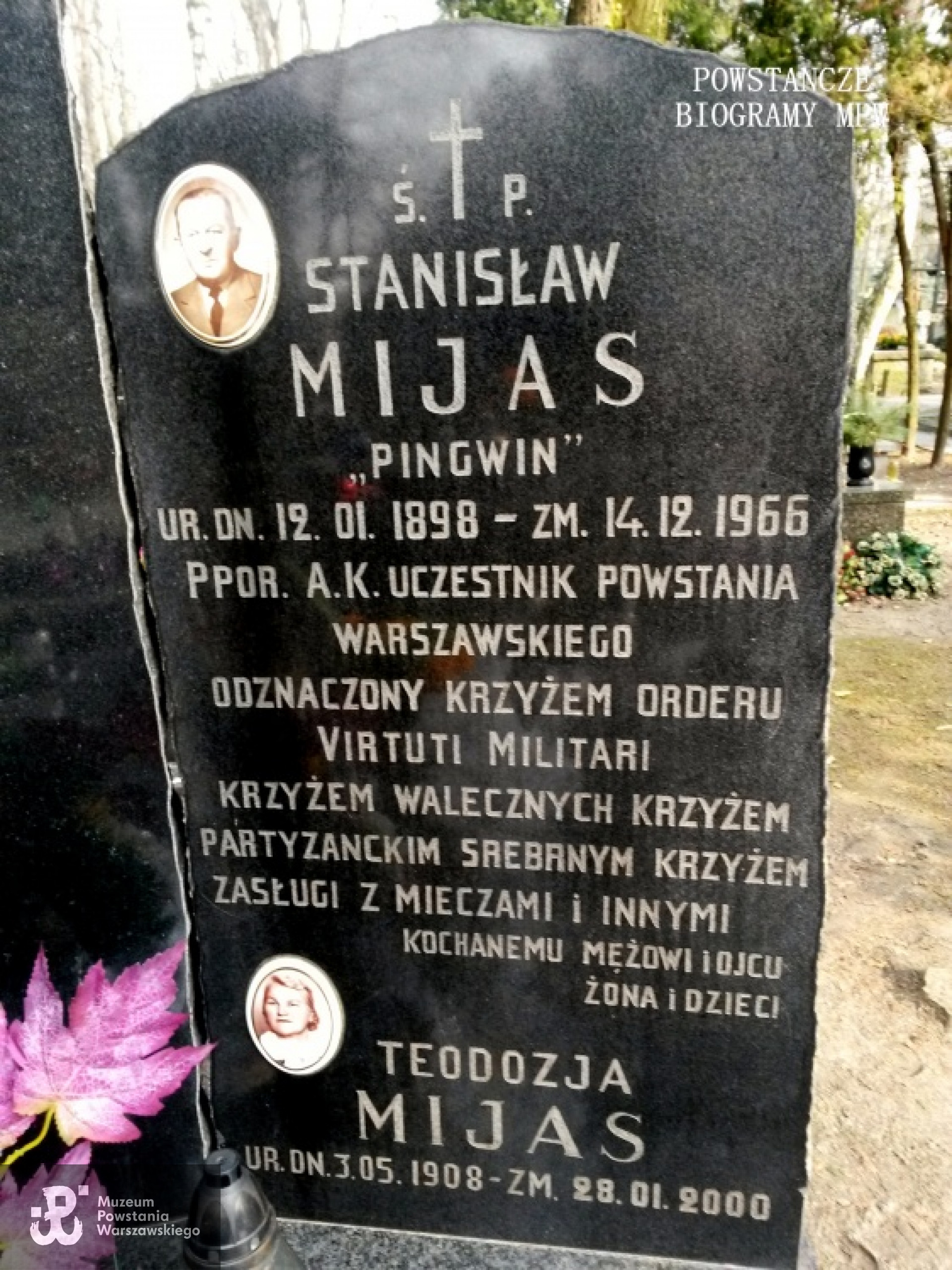 Fot. z archiwum rodzinnego udostępnił p. Robert Mijas