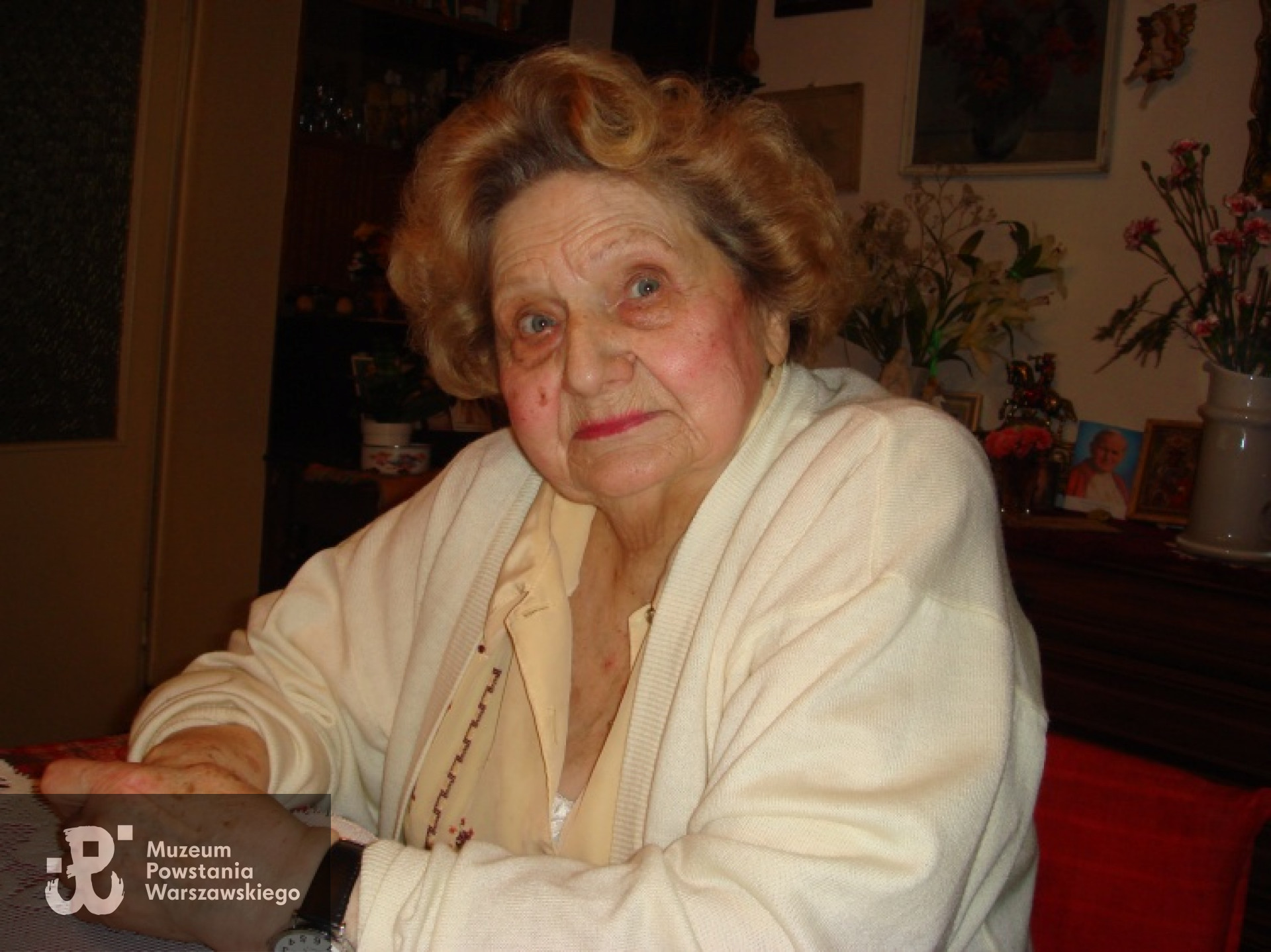 Pani Cecylia  w swoim domu, 20 maja 2014 roku. Fot. Jan Wawszczyk