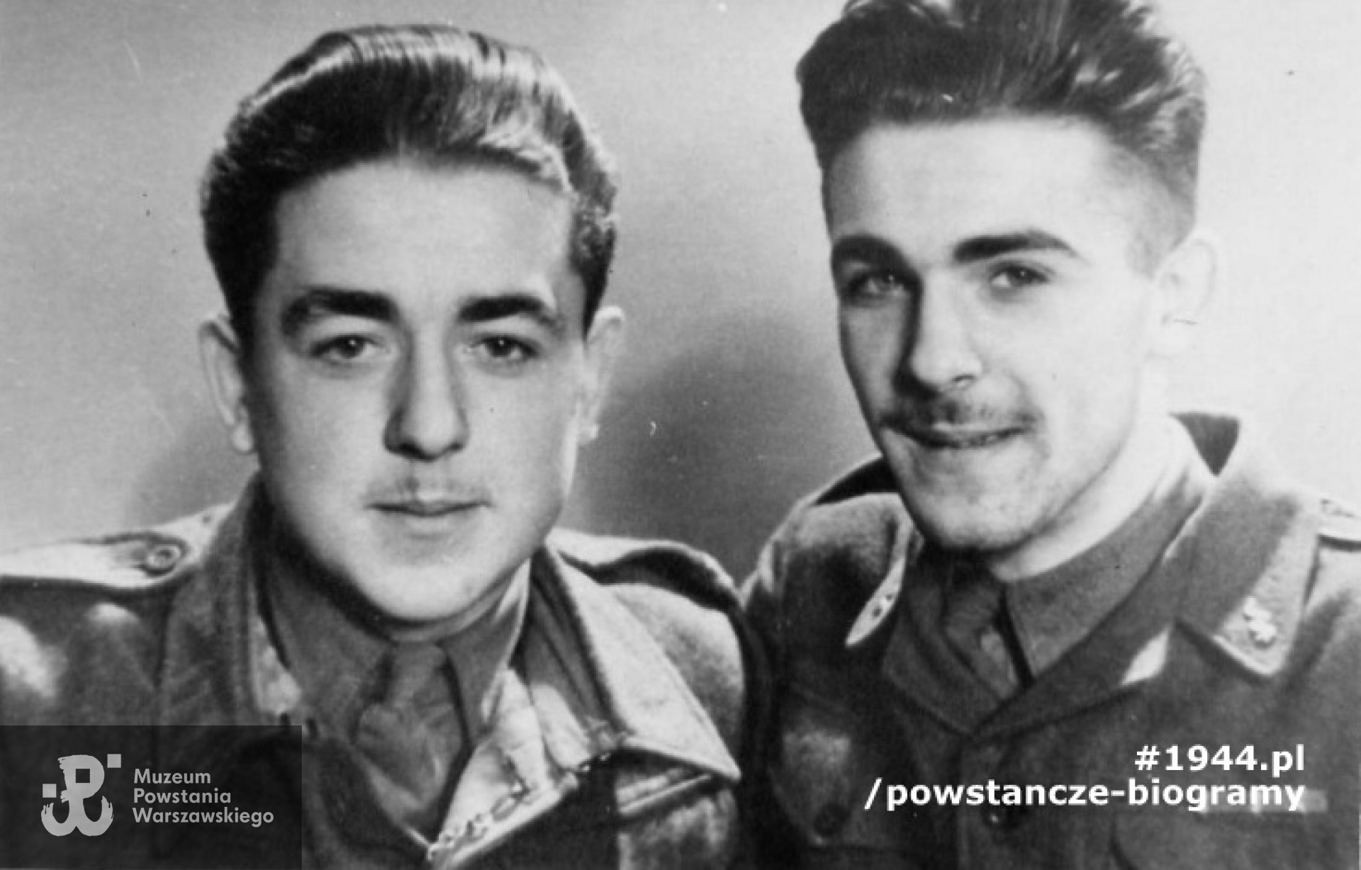 Andrzej z Jankiem. Fot. z  archiwum rodzinnego  Wojciecha Stasiakowskiego