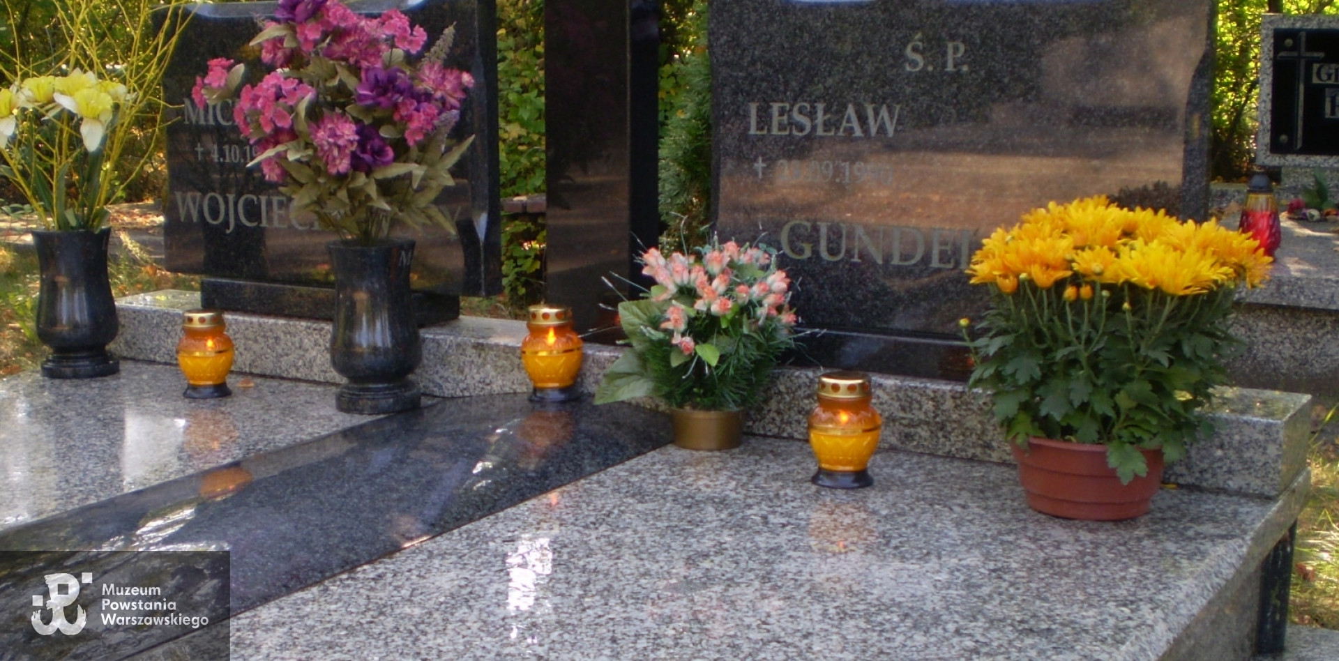 Mogiła na Cmentarzu Junikowskim w Poznaniu.  Fot. udostępnił p. Bogdan Zakrzewicz