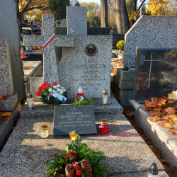  Cmentarz Bródnowski w Warszawie, kwatera 31G, rząd 3, grób 4. Fot. z zasobu Działu Historycznego MPW - projekt 