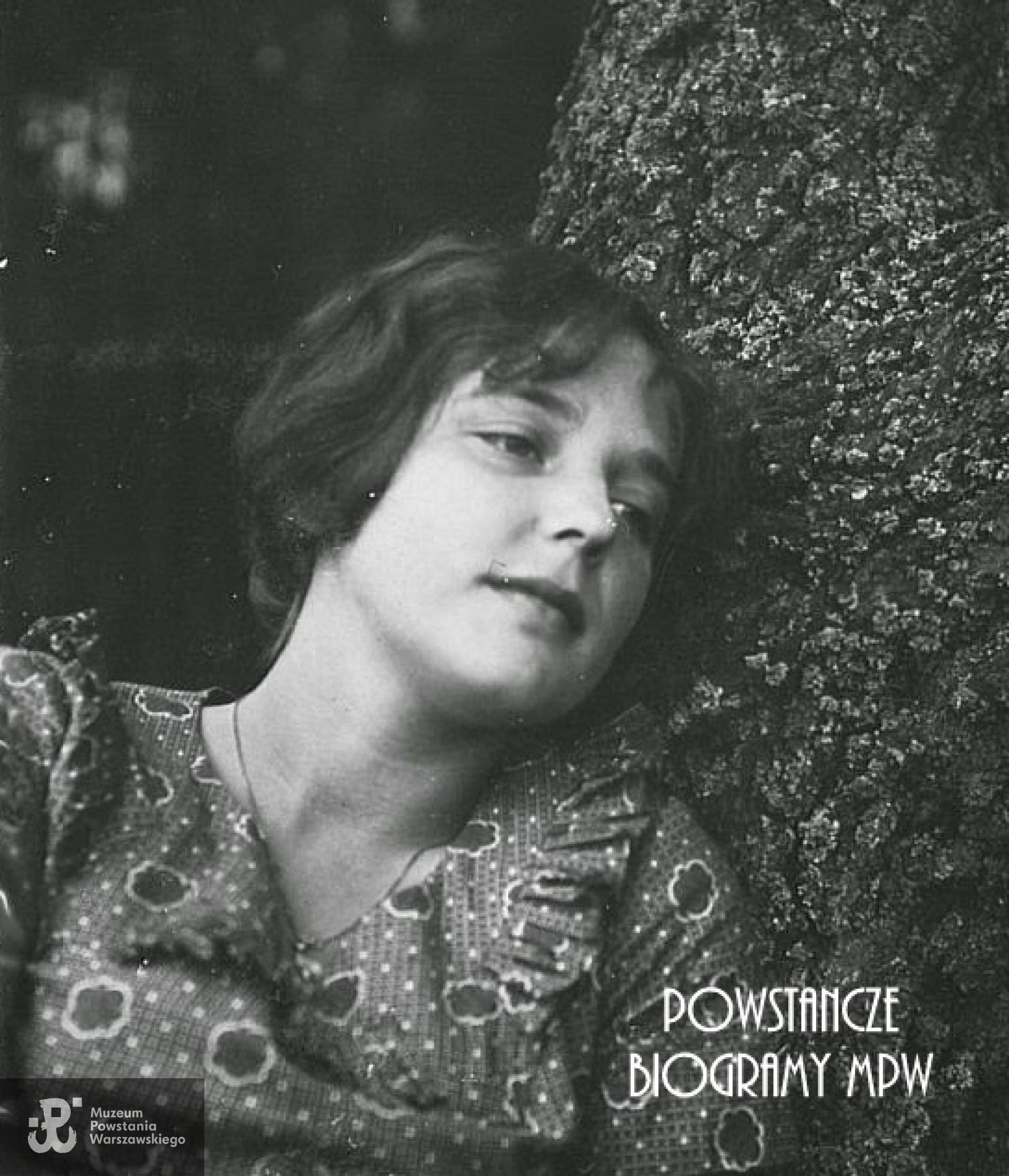 Hanna Ewelina Sokołowska ps. "Isia" (1913-1944) Na zdjęciu w roku 1932 lub 1933. Fot. udostępnione przez Magdalenę Ciok.