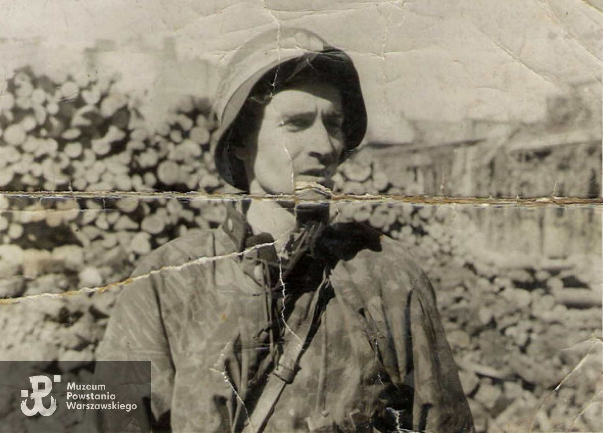 Zdjęcie z okresu Powstania Warszawskiego. Fot. archiwum rodzinne.