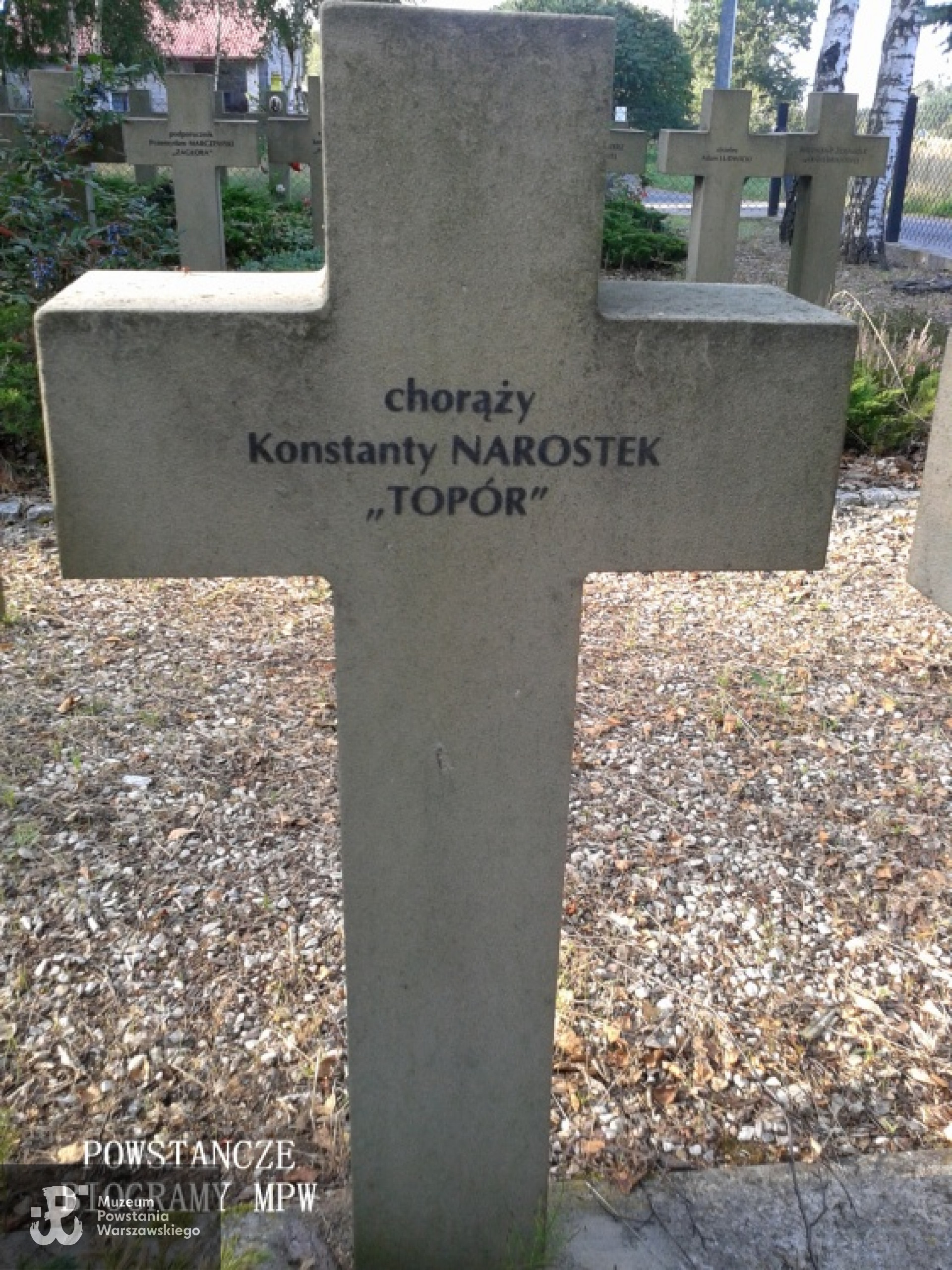 Mogiła na Cmentarzu Wojennym w Budach Zosinych. Fot. Mariusz Skroński