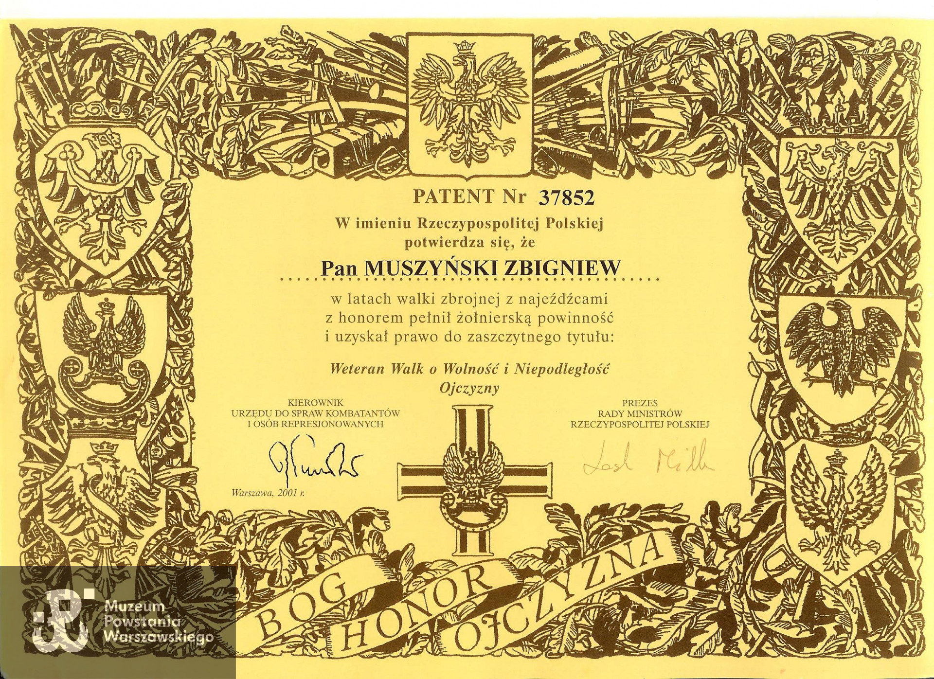 Z archiwum p. Zbigniewa Muszyńskiego