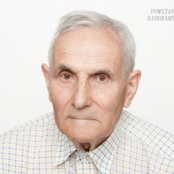 Antoni Głowiński (1924-2016). Zdjęcie z serii portretów Powstańców Warszawskich w ramach projektu 