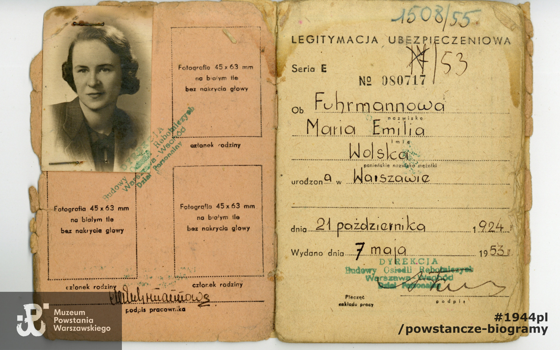 Dokument ze zbiorów rodzinnych, udostępnił p. Jan Fuhrmann