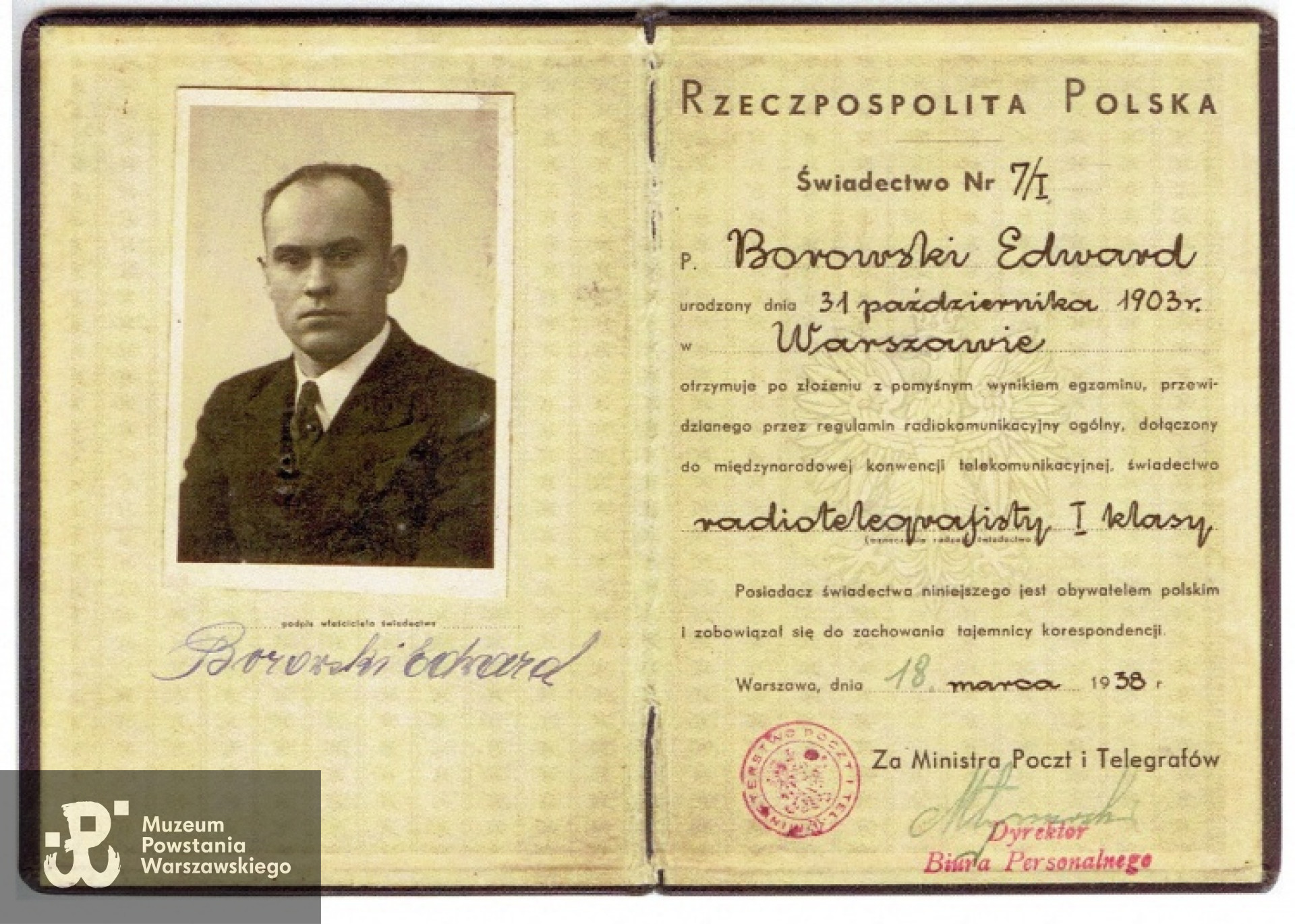 Z archiwum rodzinnego Marty Borowskiej