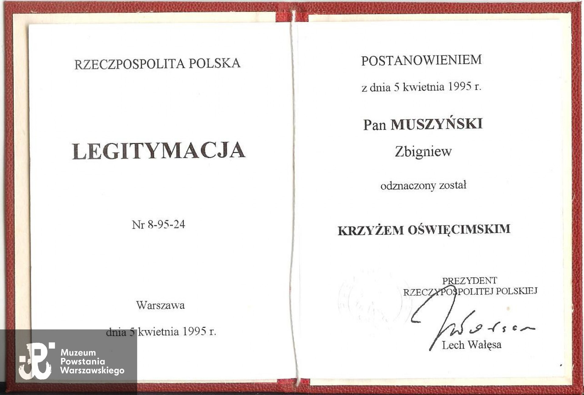 Z archiwum p. Zbigniewa Muszyńskiego