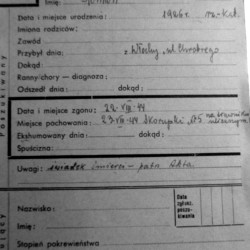 Polski Czerwony Krzyż - kartoteka