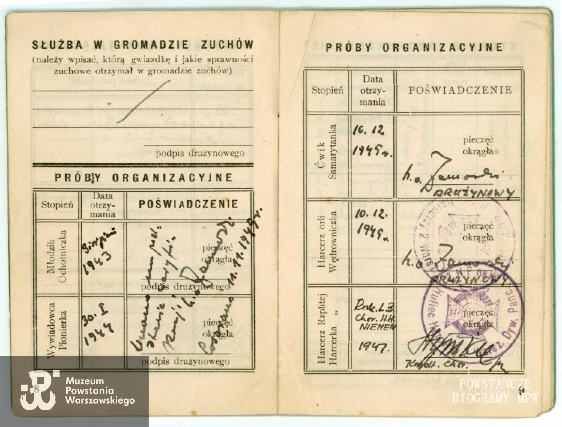 Ze zbiorów rodzinnych p. Andrzeja Radlicza ps. Lisek