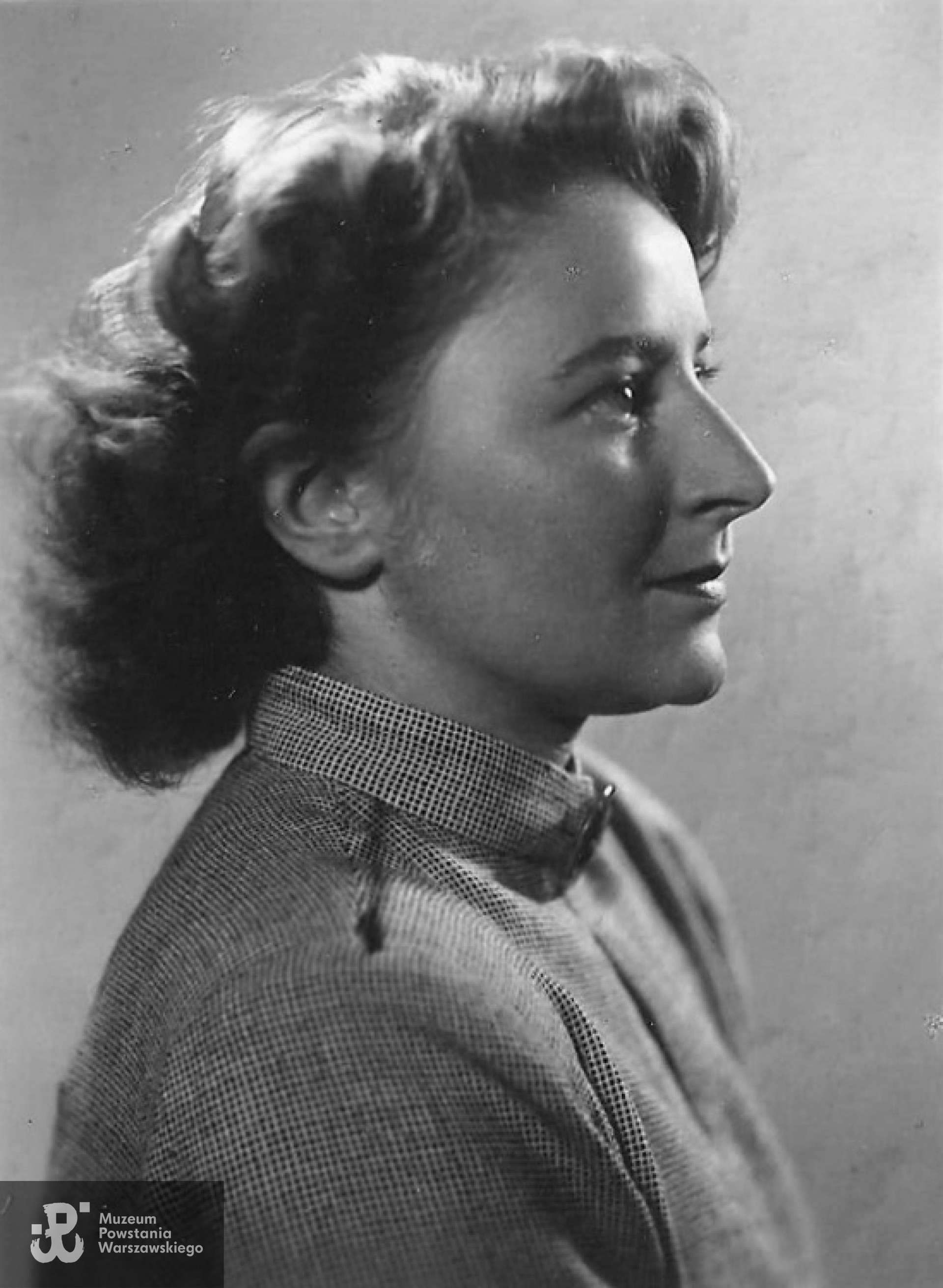 Maria Jadwiga Łodzińska - rok 1955. Z archiwum rodzinnego Witolda Smoleńskiego