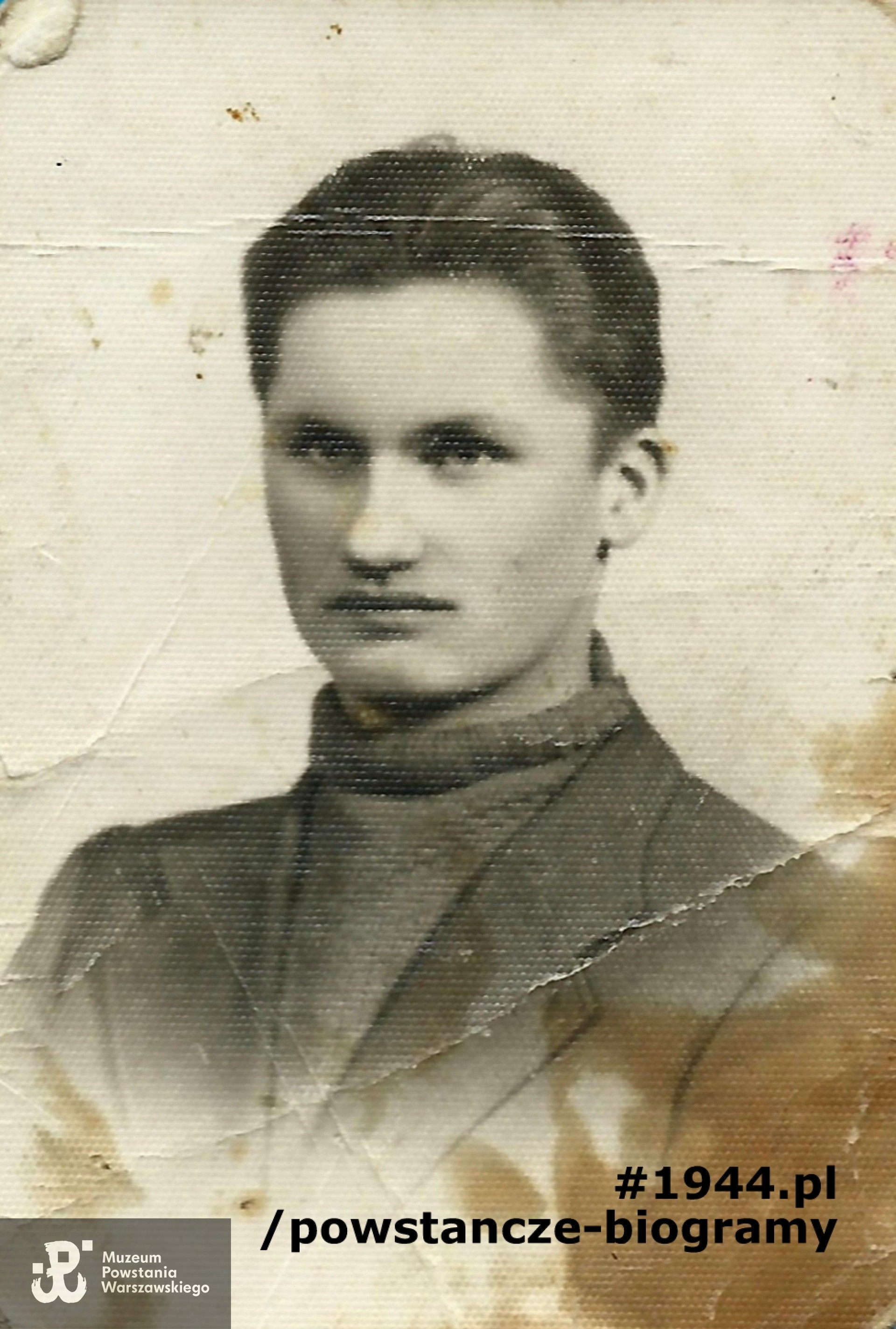 Stefan Kazimierz Kubaj  ps. "Stefan" (1926-1944). Fot. z archiwum rodzinnego