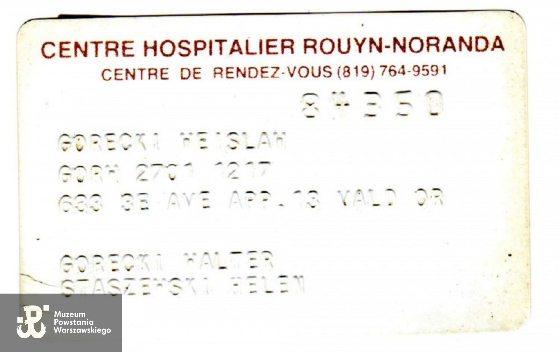 Kanadyjska Karta ubezpieczenia zdrowotnego.