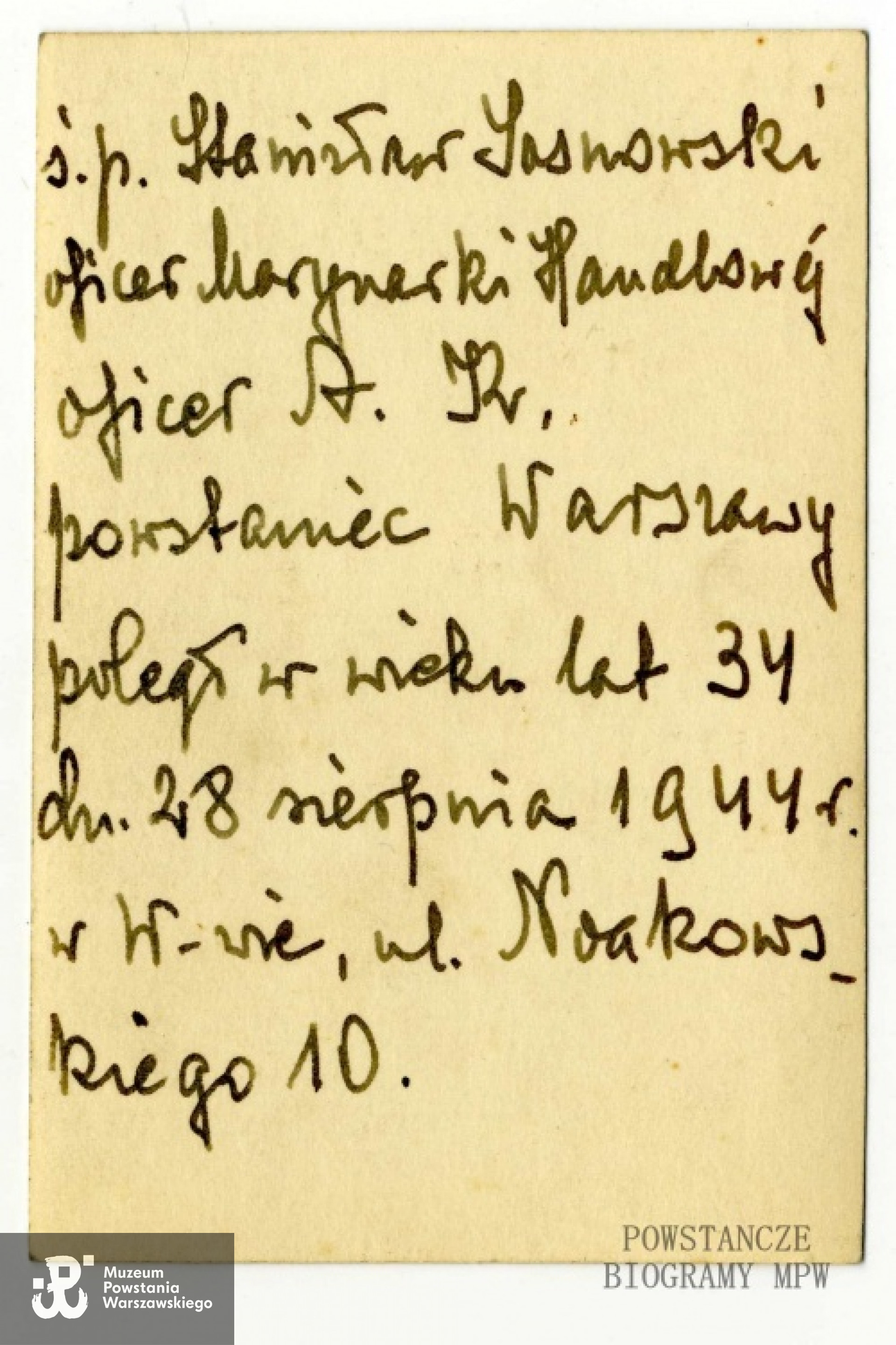 Fot. udostępnione przez p. Adama Trzcińskiego.