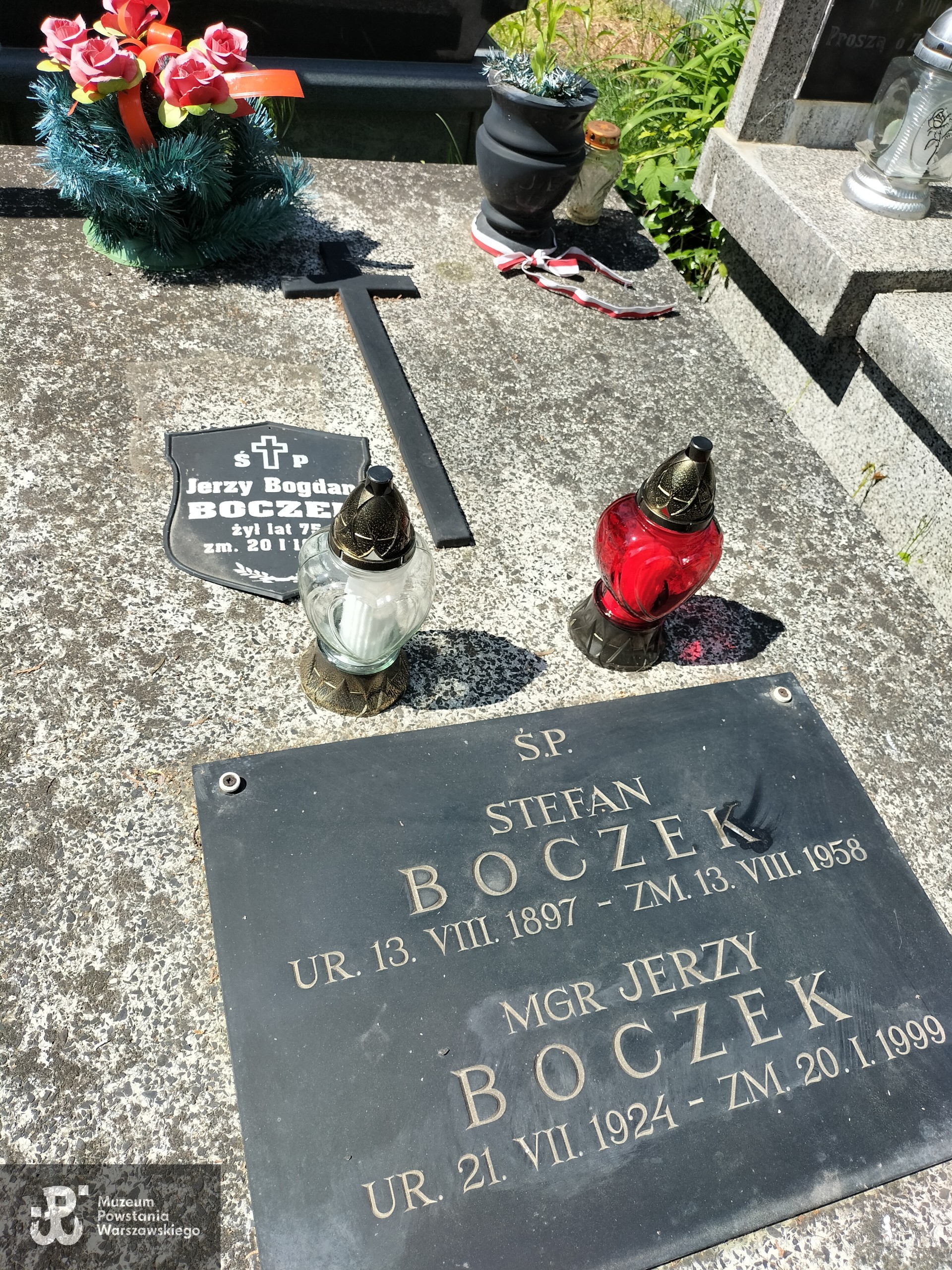 Cmentarz Bródnowski w Warszawie, kwatera 51H, rząd 3, grób 29. Fot. udostępniła p. Julia Wiktorska-Wołczak