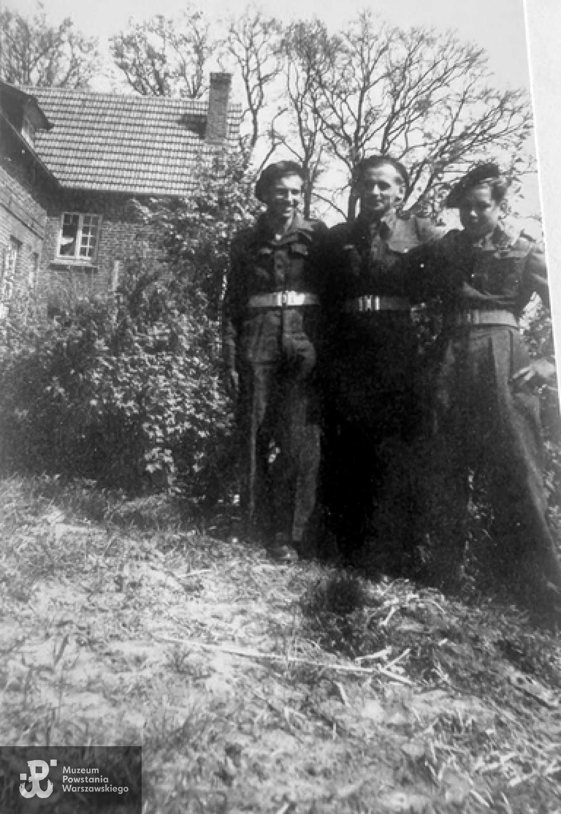 Jan Maciejowski w Polskich Sił Zbrojnych, lata 1945-1946.  Fot. z archiwum rodzinnego p.  Jana Maciejowskiego
