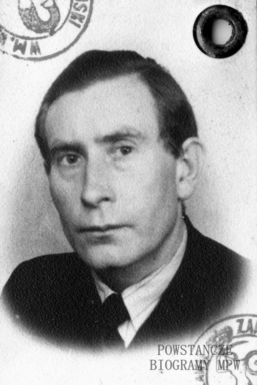 Władysław Olejniczak ps. "Wiórek" (1908-1978). Zdjęcie z czasów okupacji. Fot. archiwum prywatne