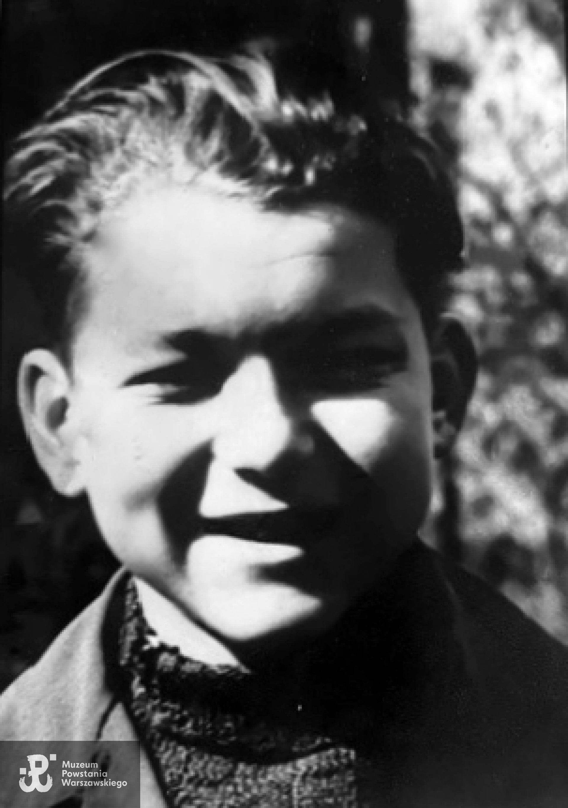 Jan Maciejowski, harcerz Szarych Szeregów, drużyna im. Stefana Czarnieckiego. Lipiec 1944. Fot. z archiwum rodzinnego p.  Jana Maciejowskiego
